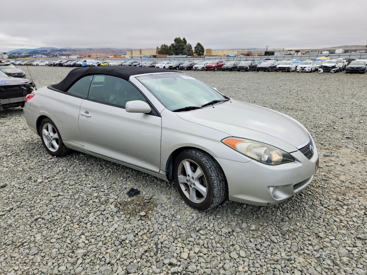2005 Toyota Camry Solara Sle V6 Silver vin: 4T1FA38P95U048778