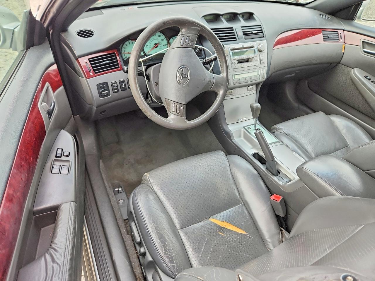 2005 Toyota Camry Solara Sle V6 Silver vin: 4T1FA38P95U048778