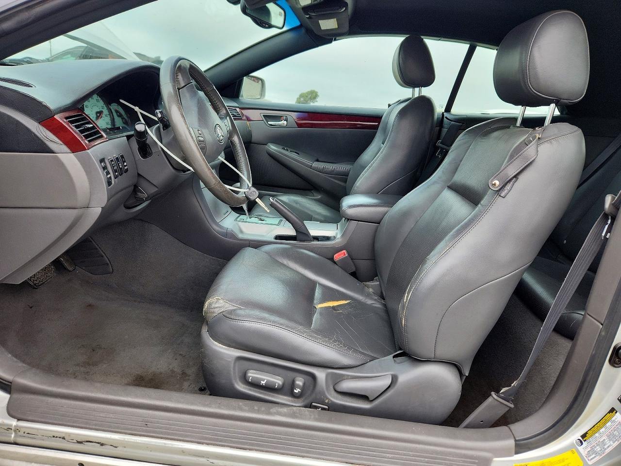 2005 Toyota Camry Solara Sle V6 Silver vin: 4T1FA38P95U048778
