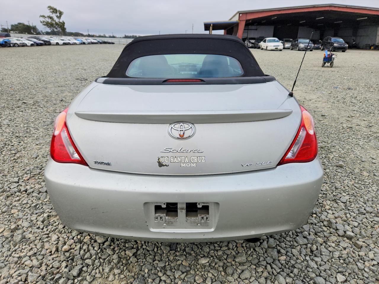 2005 Toyota Camry Solara Sle V6 Silver vin: 4T1FA38P95U048778