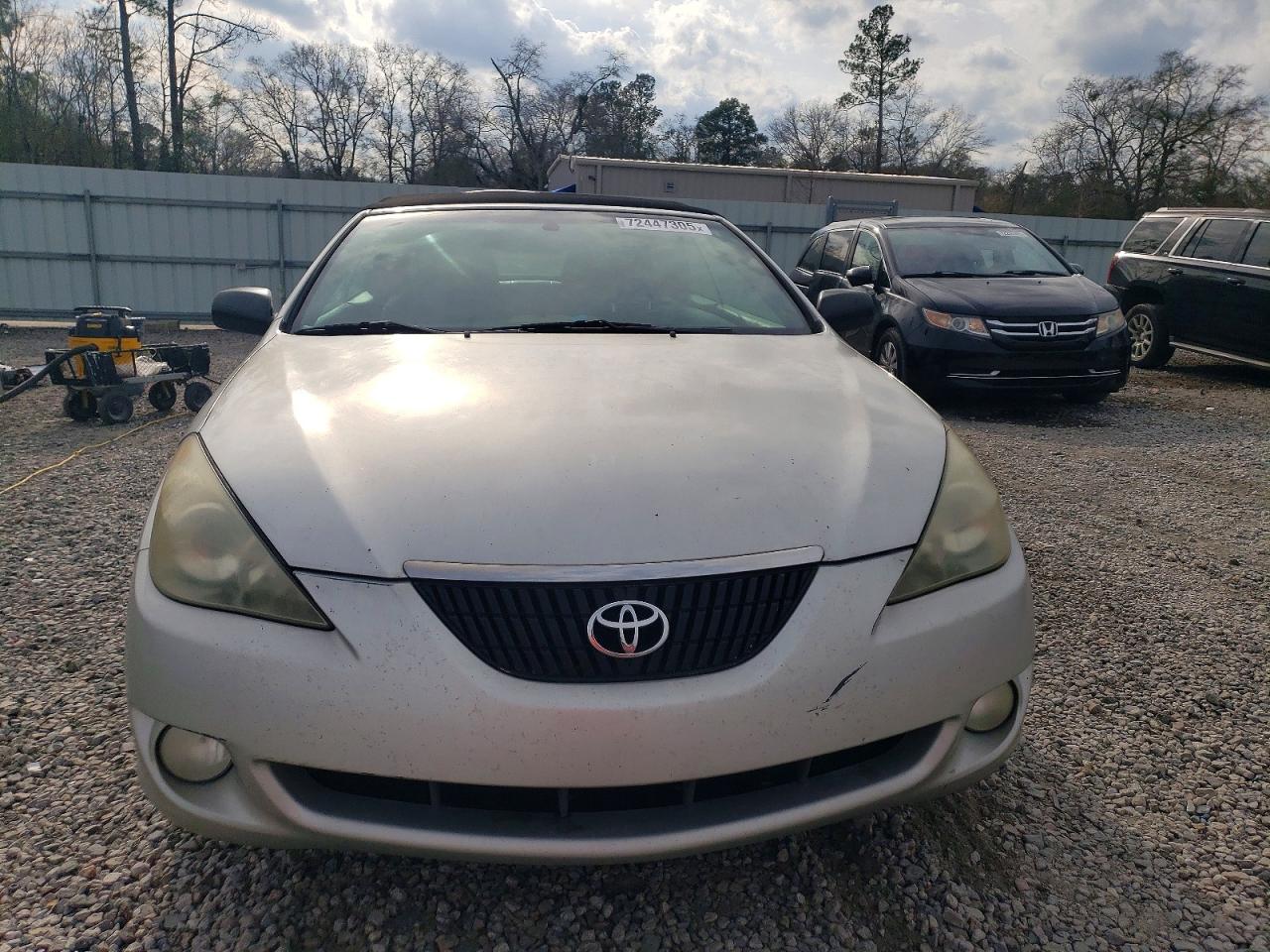 2005 Toyota Camry Solara Se Silver vin: 4T1FA38P95U049509