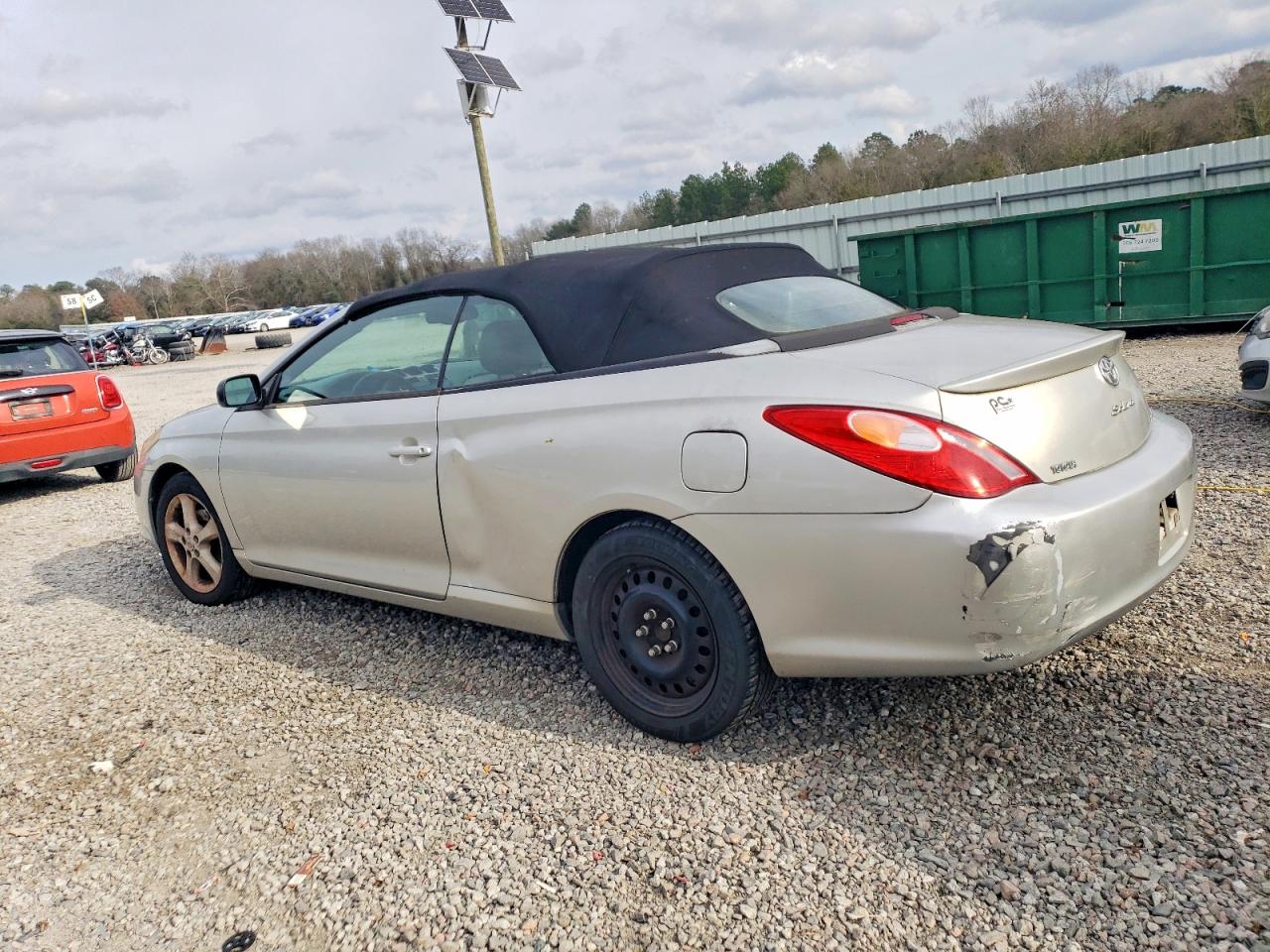 2005 Toyota Camry Solara Se Silver vin: 4T1FA38P95U049509