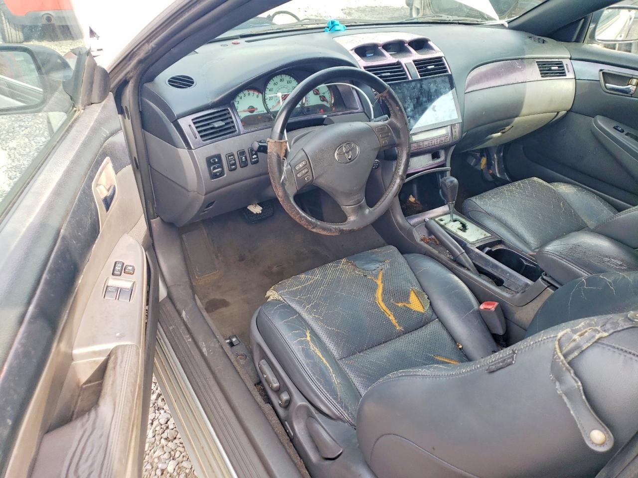 2005 Toyota Camry Solara Se Silver vin: 4T1FA38P95U049509