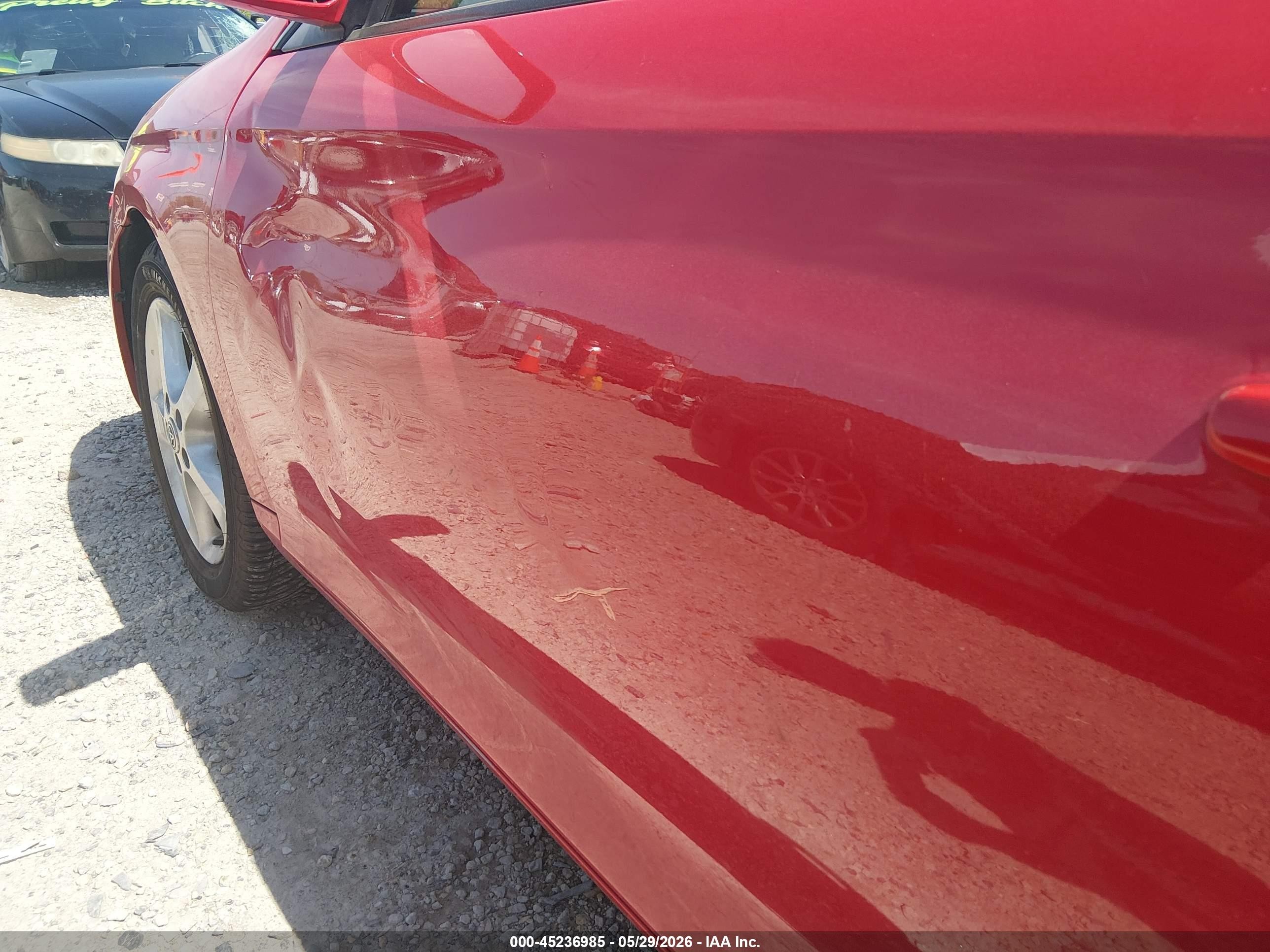 2006 Toyota Camry Solara Se Red vin: 4T1FA38P96U066571
