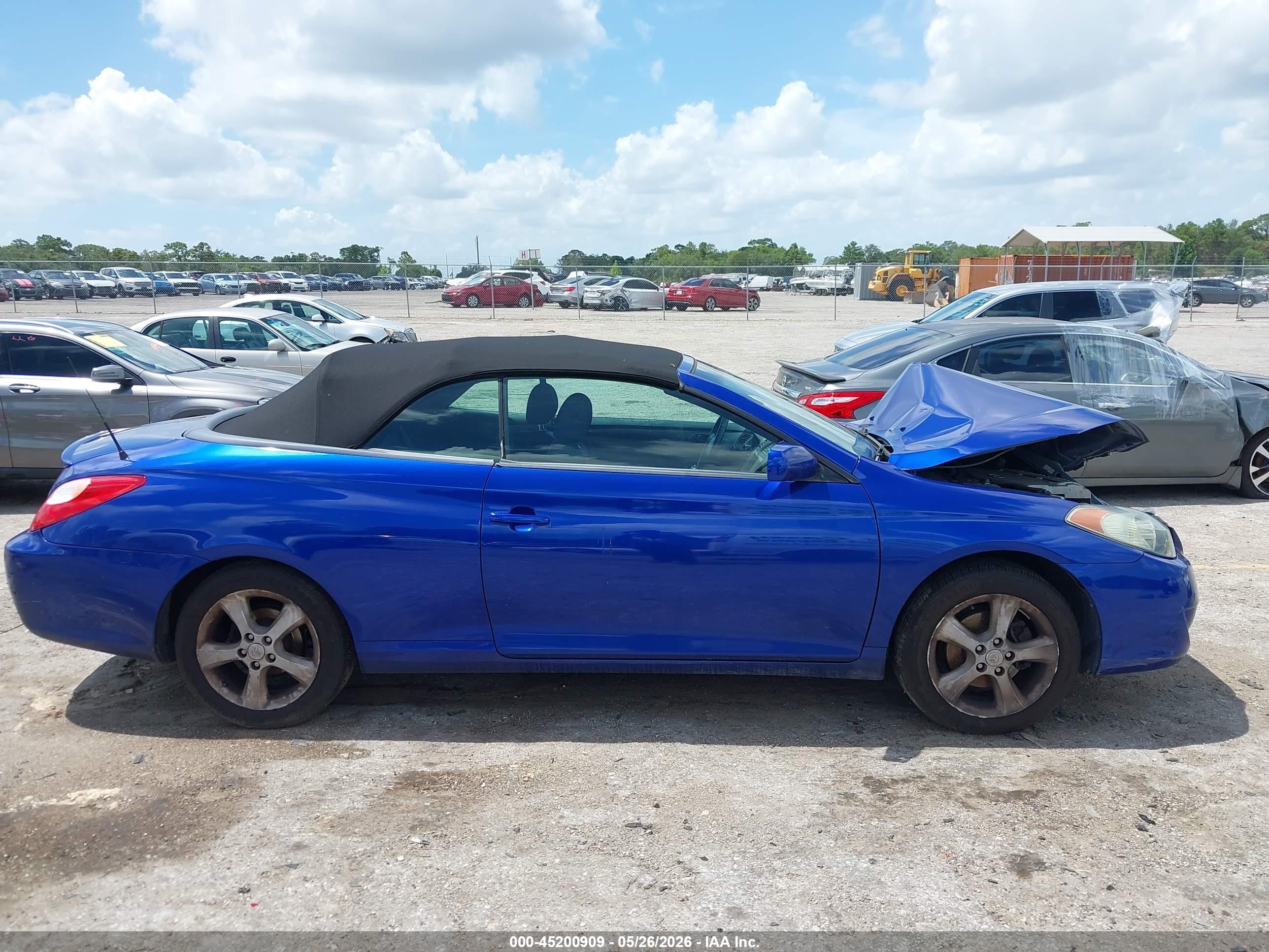 2006 Toyota Camry Solara Se Синий vin: 4T1FA38P96U072998