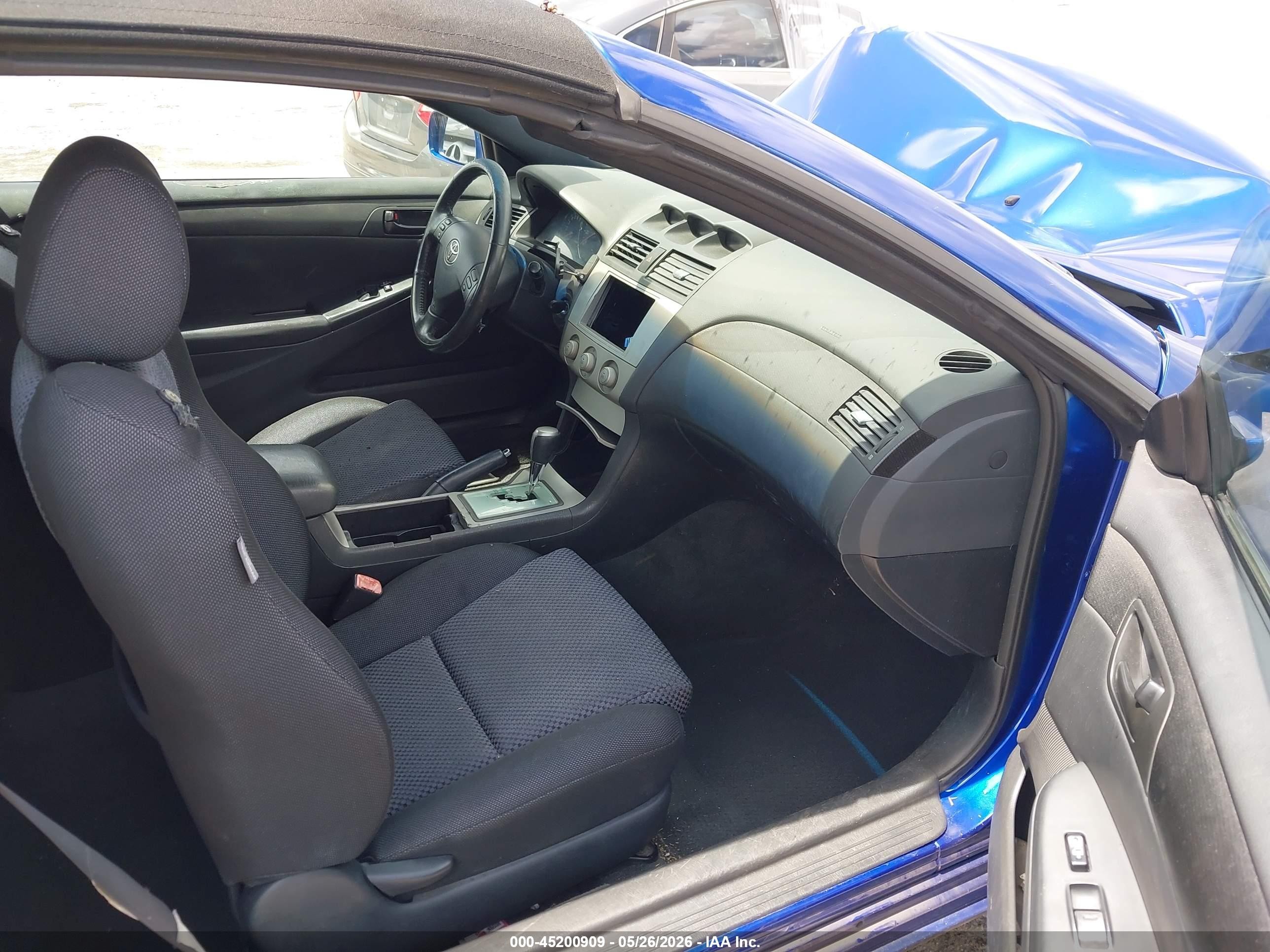 2006 Toyota Camry Solara Se Синий vin: 4T1FA38P96U072998