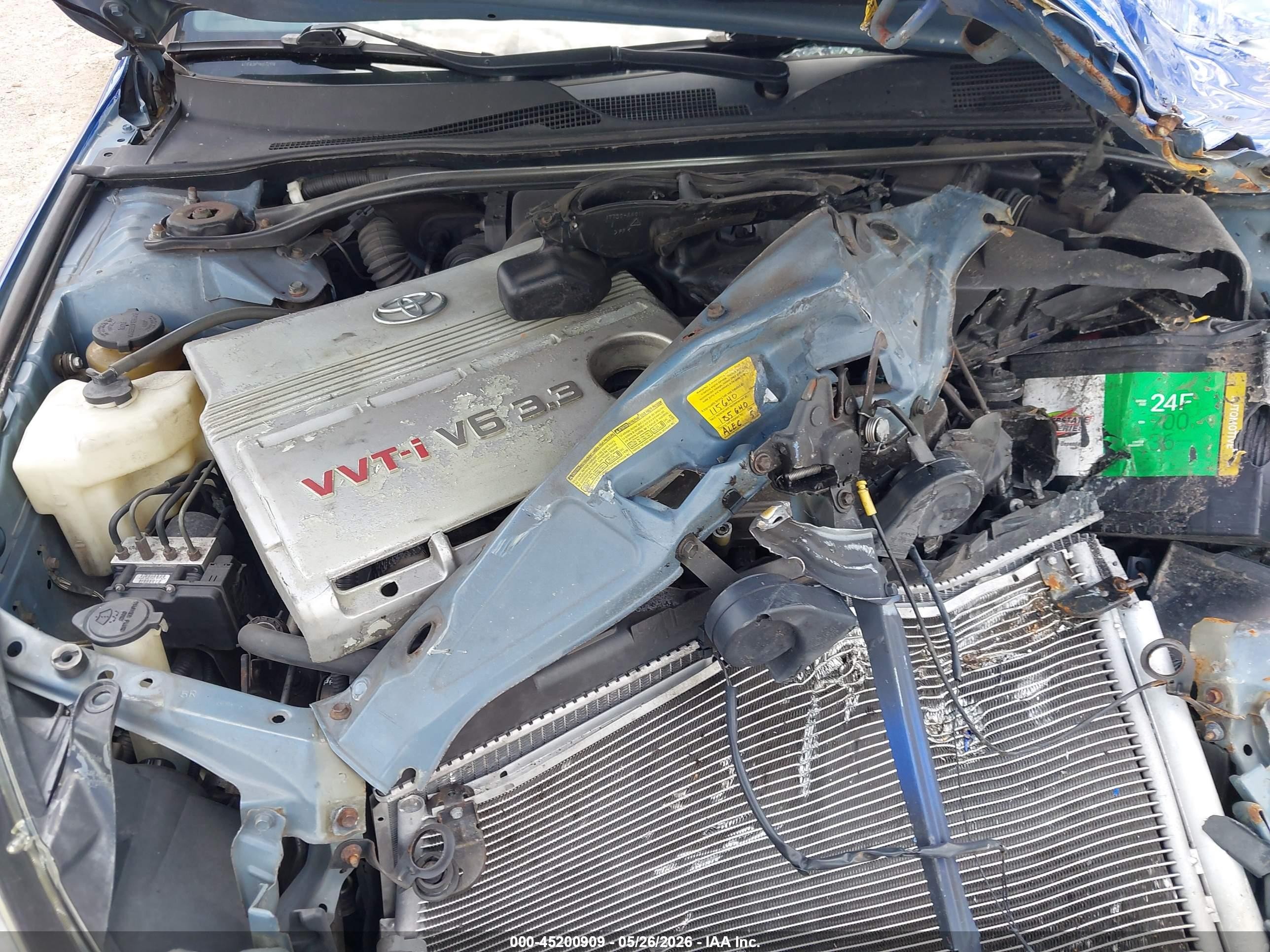 2006 Toyota Camry Solara Se Синий vin: 4T1FA38P96U072998