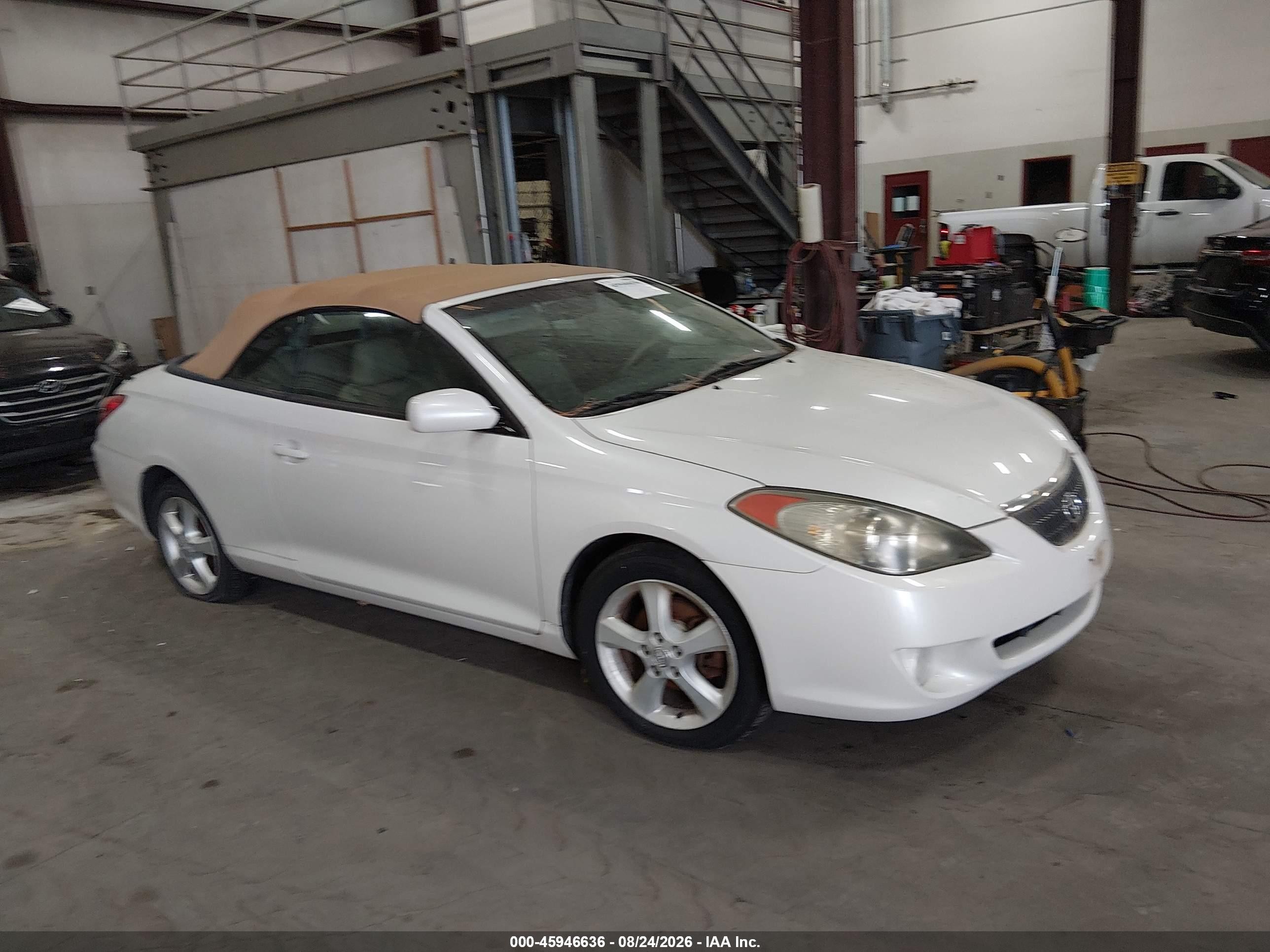 2006 Toyota Camry Solara Sle Белый vin: 4T1FA38P96U092006