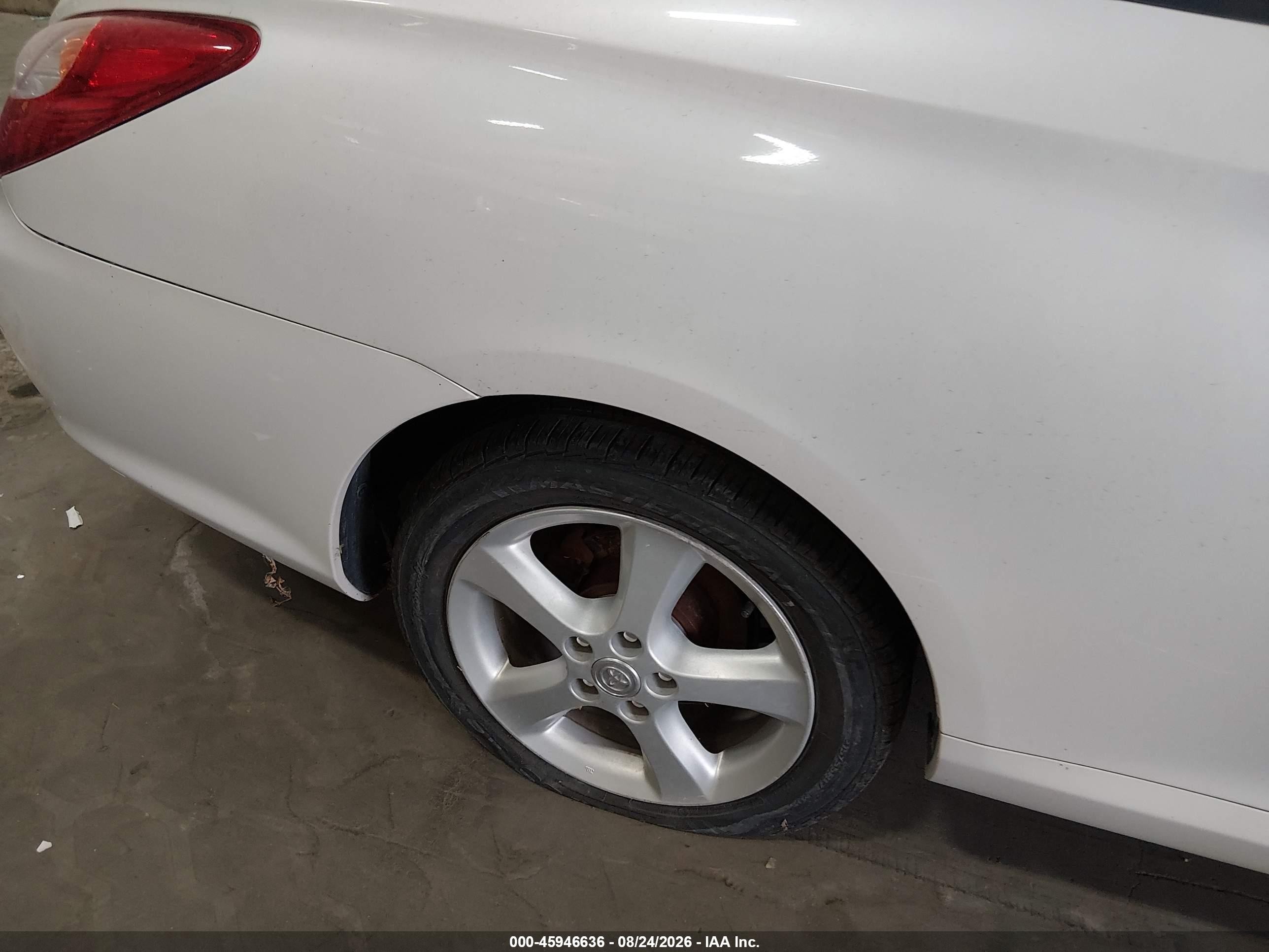 2006 Toyota Camry Solara Sle Белый vin: 4T1FA38P96U092006