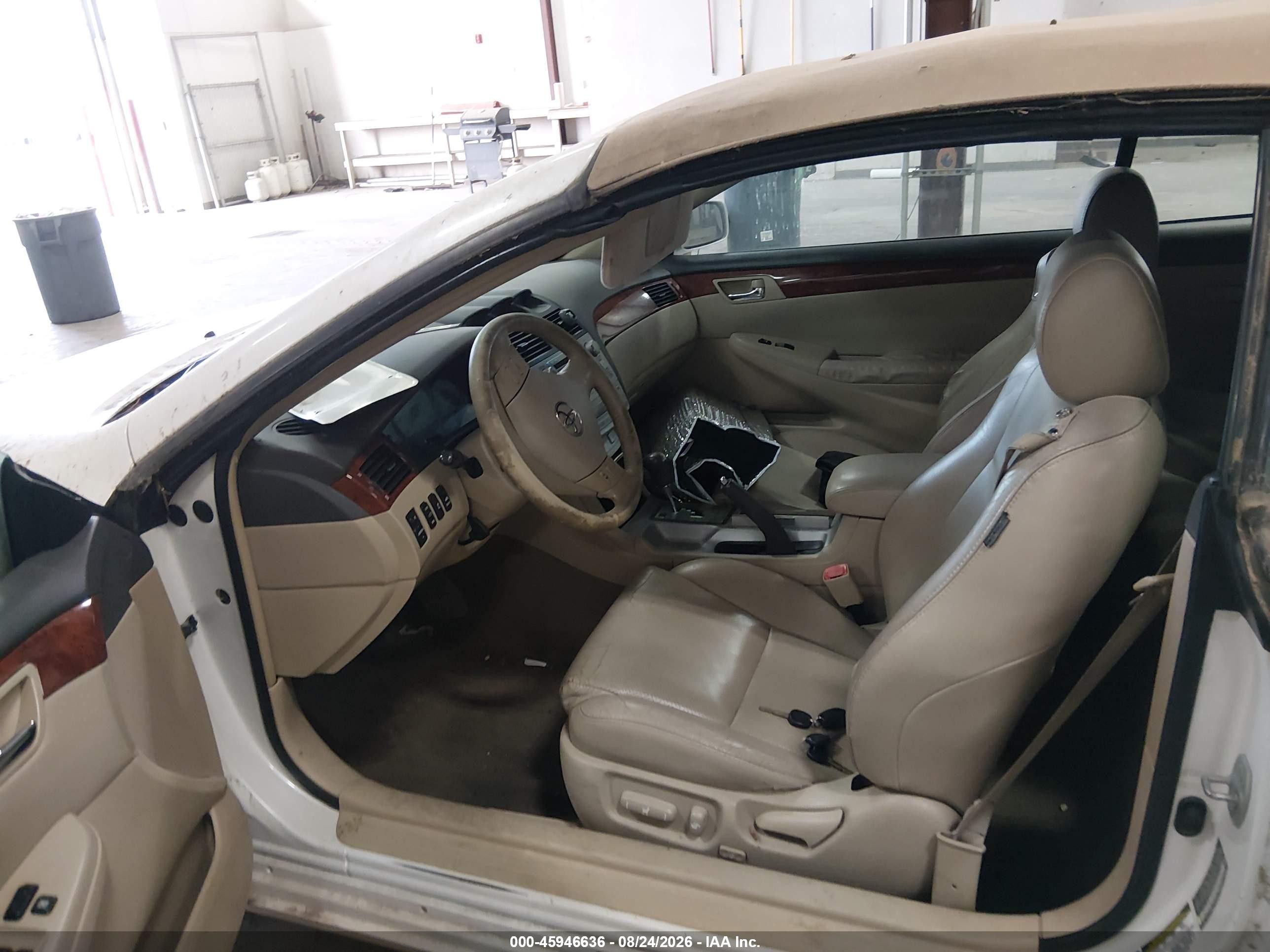 2006 Toyota Camry Solara Sle Белый vin: 4T1FA38P96U092006