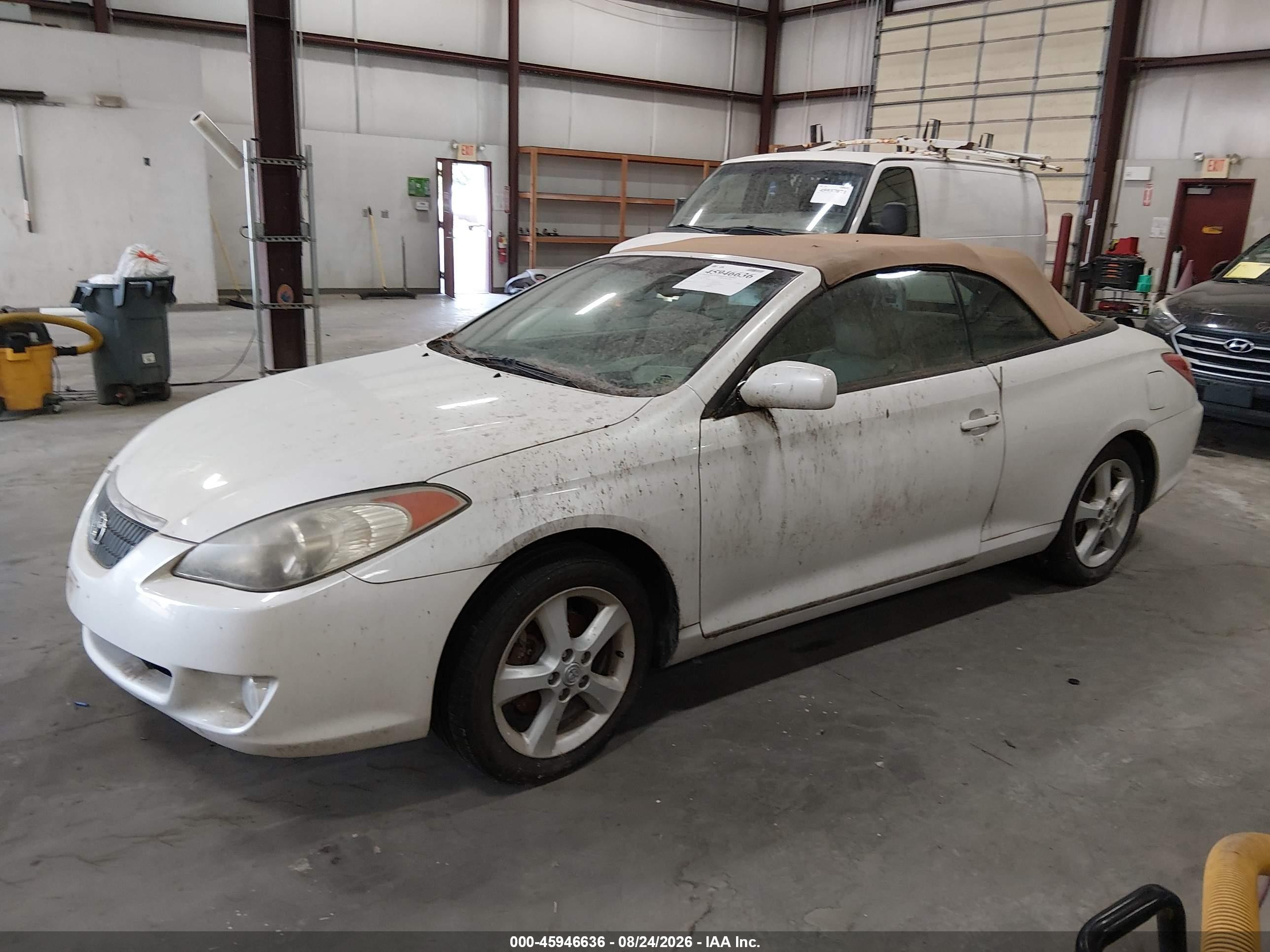 2006 Toyota Camry Solara Sle Белый vin: 4T1FA38P96U092006