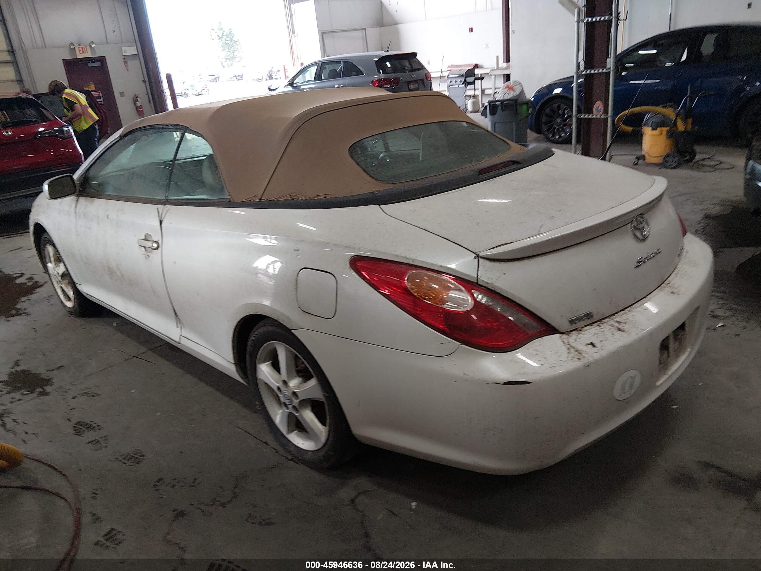 2006 Toyota Camry Solara Sle Белый vin: 4T1FA38P96U092006