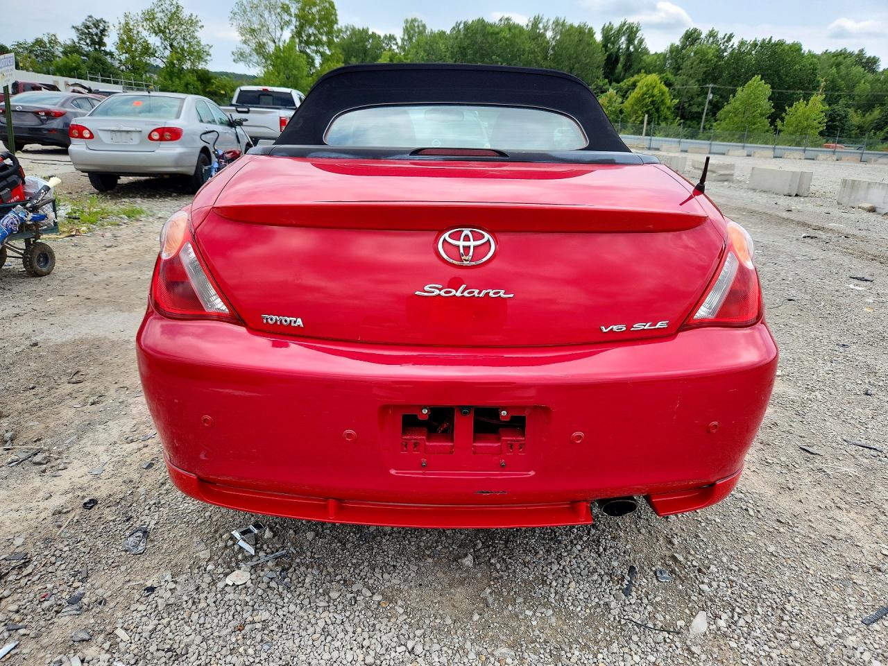 2006 Toyota Camry Solara Sle V6 Красный vin: 4T1FA38P96U103909