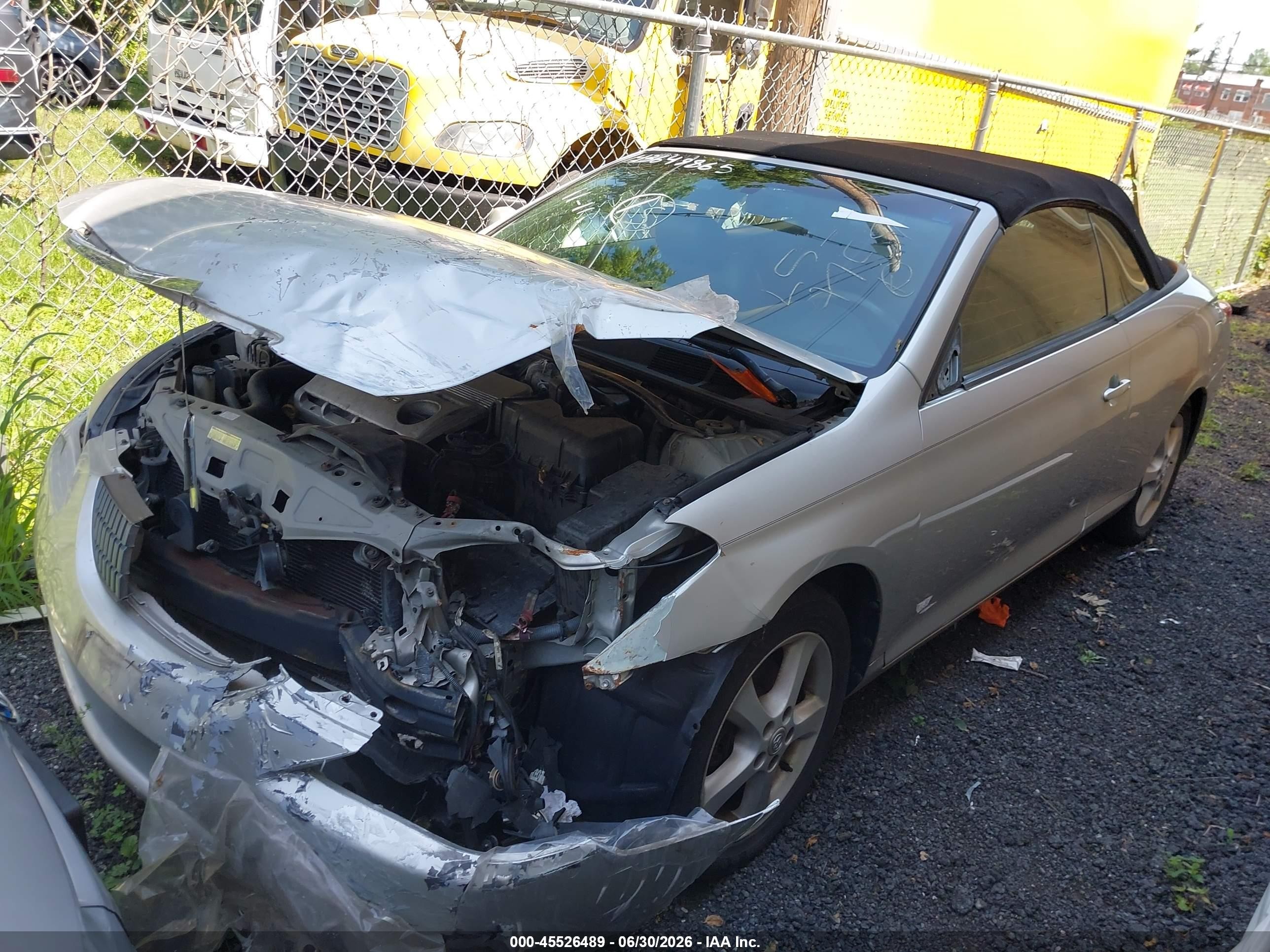 2006 Toyota Camry Solara Sle Silver vin: 4T1FA38P96U106695