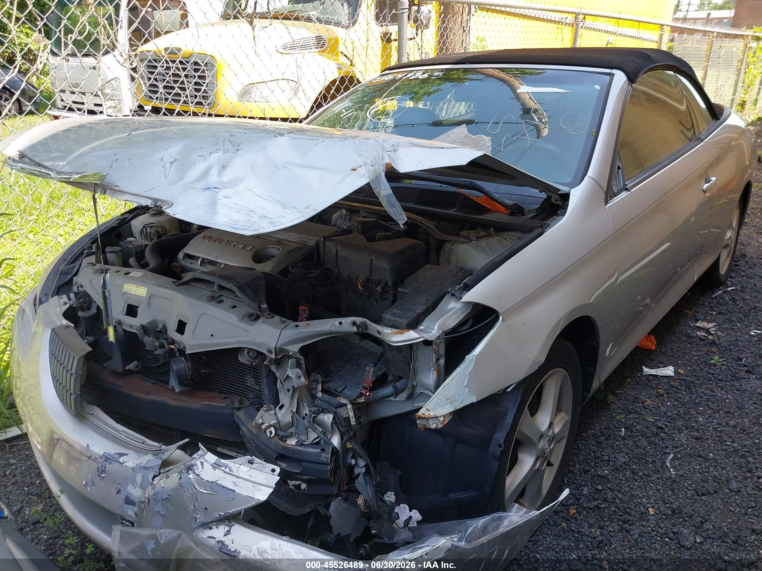 2006 Toyota Camry Solara Sle Silver vin: 4T1FA38P96U106695