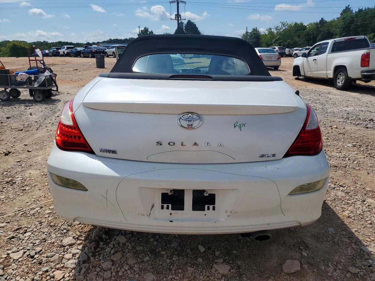 2007 Toyota Camry Solara Sle V6 Белый vin: 4T1FA38P97U107864