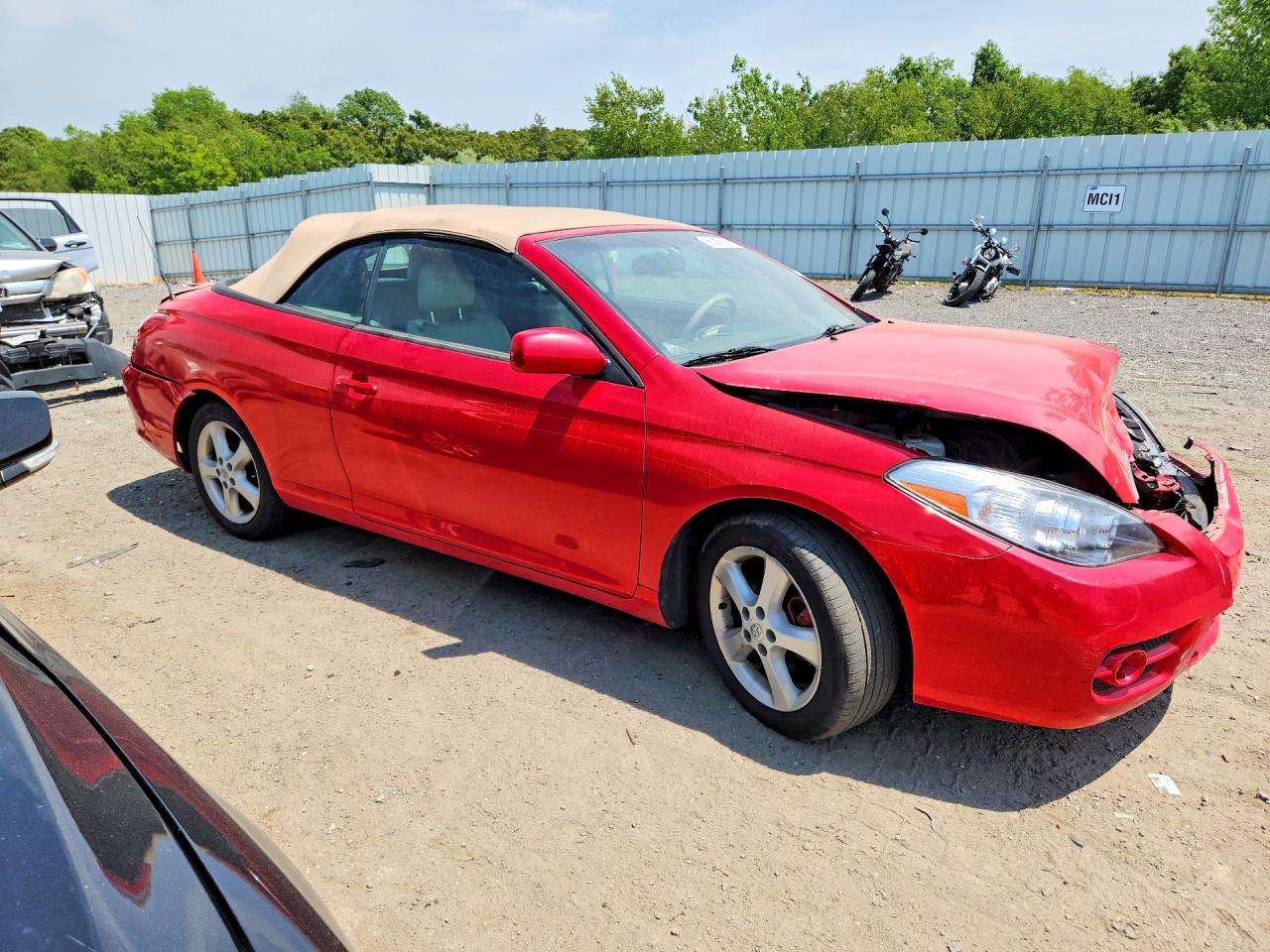 2007 Toyota Camry Solara Sle V6 Красный vin: 4T1FA38P97U112238