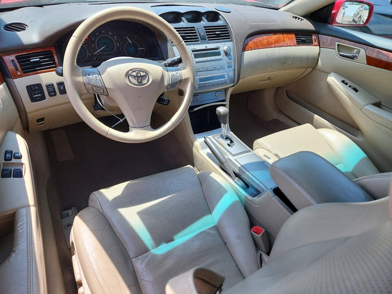 2007 Toyota Camry Solara Sle V6 Красный vin: 4T1FA38P97U112238