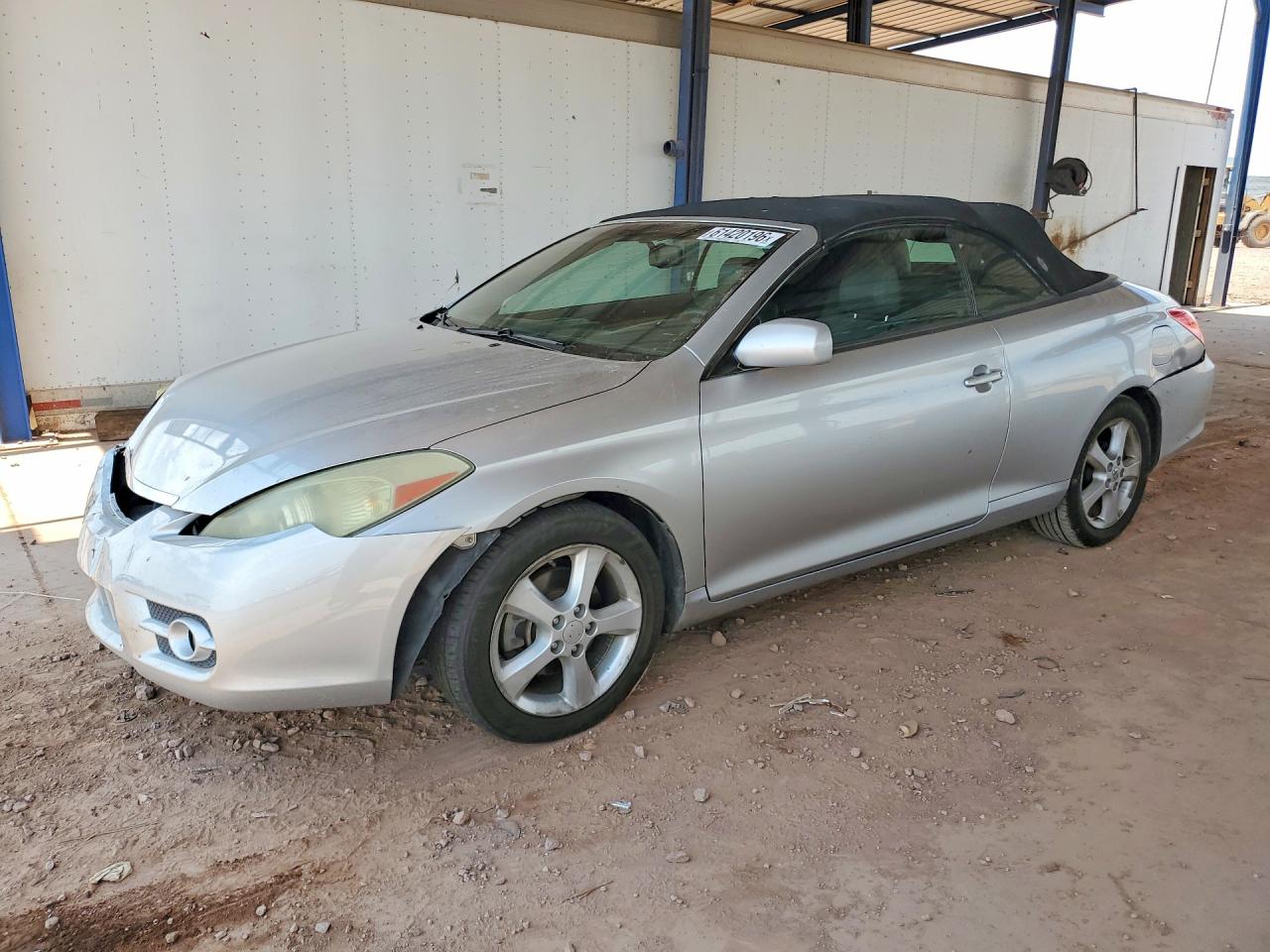 2007 Toyota Camry Solara Sle V6 Silver vin: 4T1FA38P97U112935