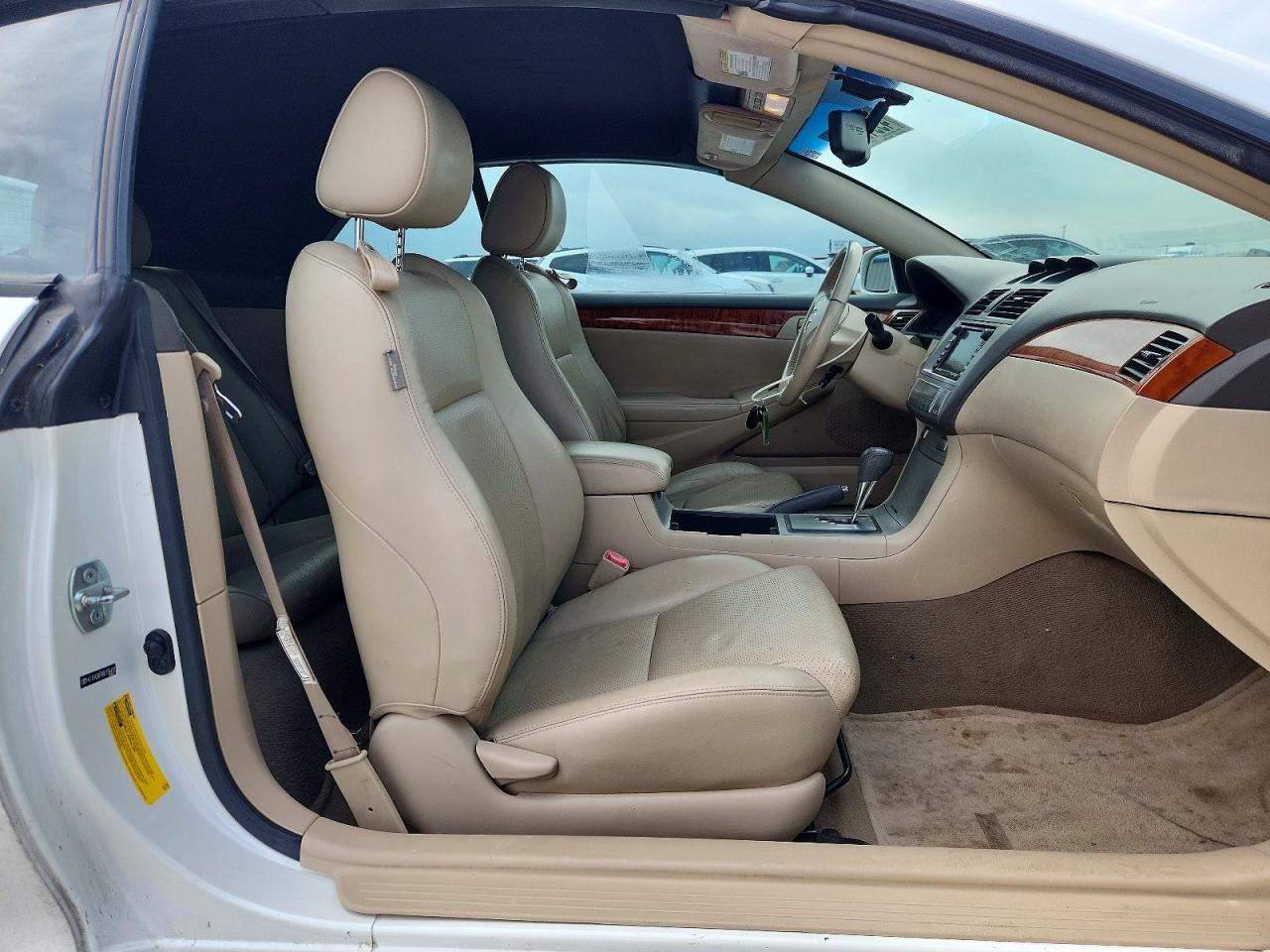 2008 Toyota Camry Solara Sle V6 Белый vin: 4T1FA38P98U136413