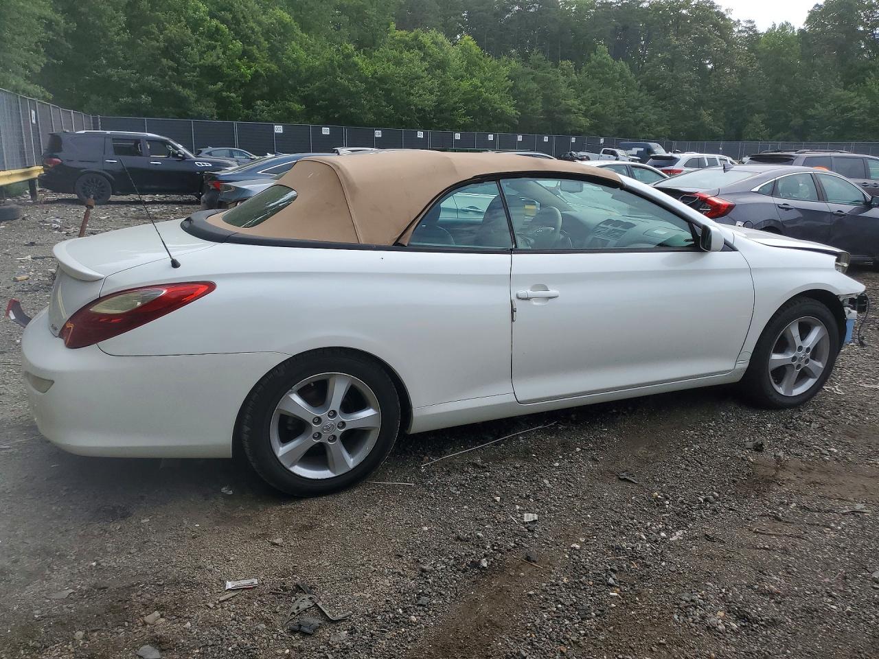 2008 Toyota Camry Solara Sle V6 White vin: 4T1FA38P98U138355