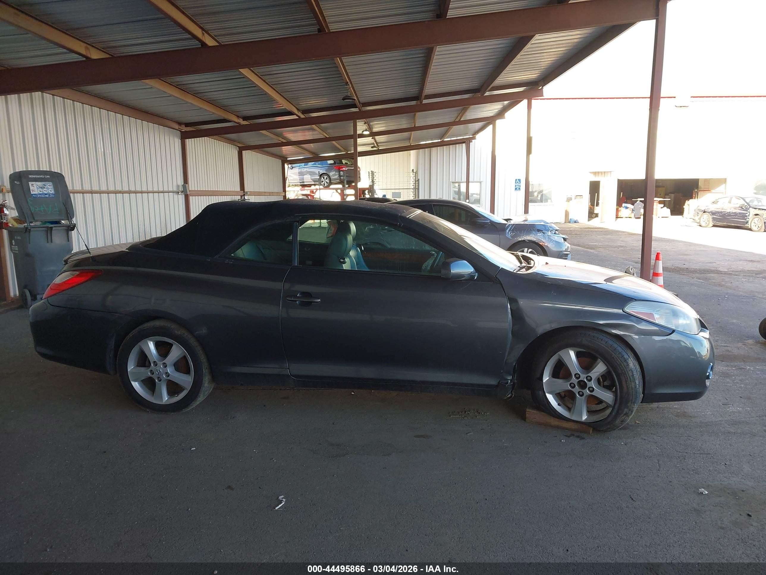 2008 Toyota Camry Solara Sle Gray vin: 4T1FA38P98U139201