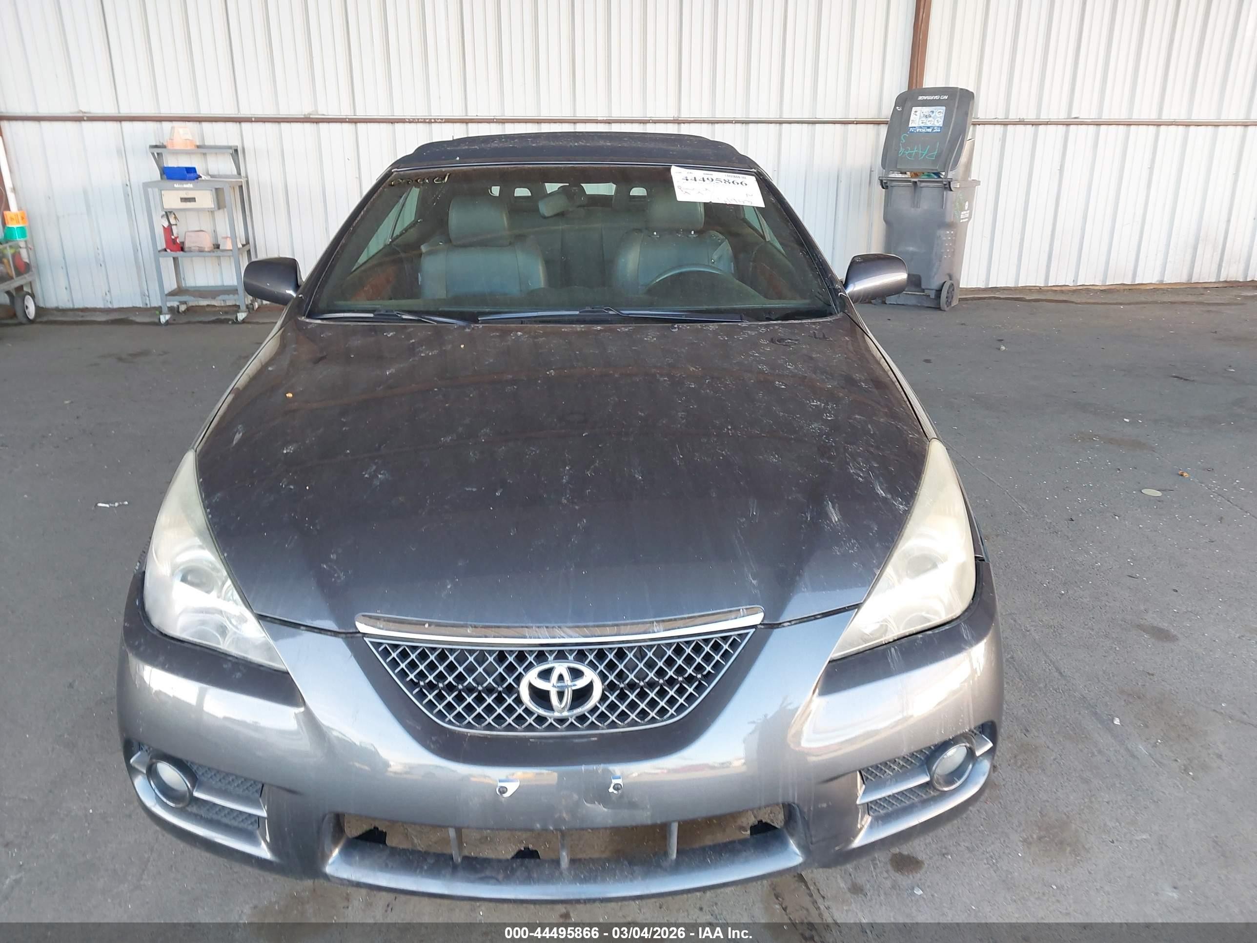 2008 Toyota Camry Solara Sle Gray vin: 4T1FA38P98U139201