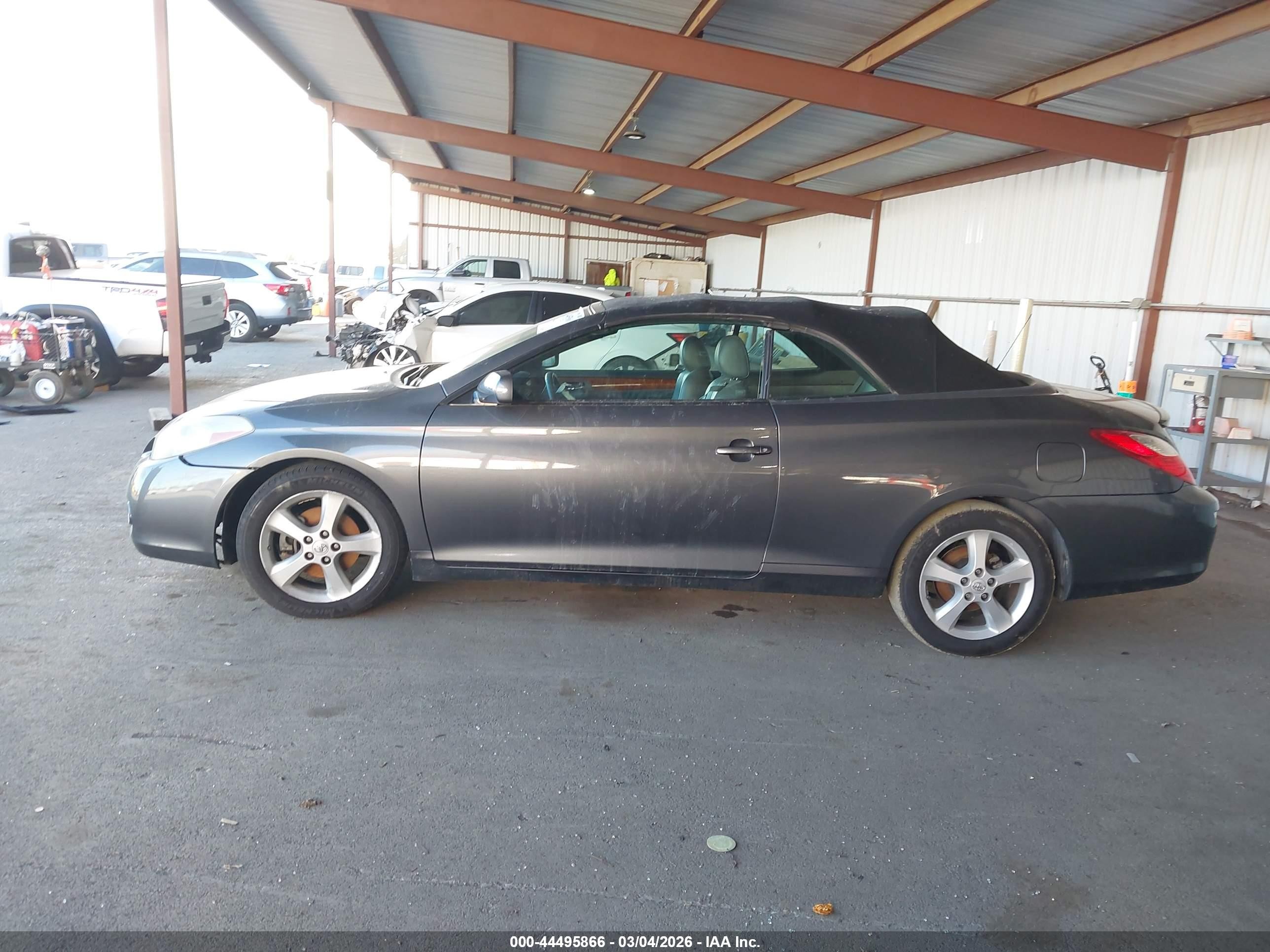 2008 Toyota Camry Solara Sle Gray vin: 4T1FA38P98U139201