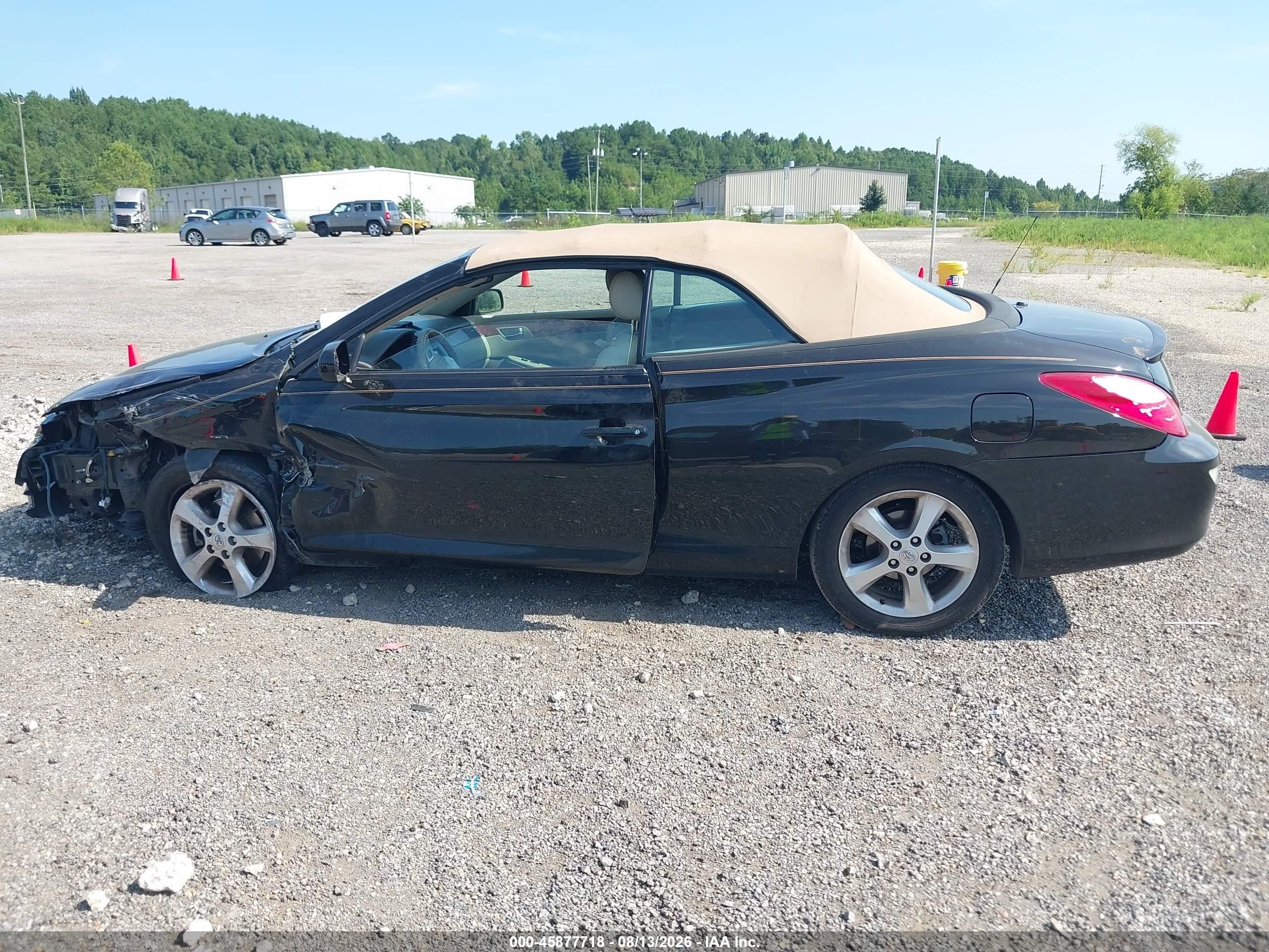 2008 Toyota Camry Solara Sle Black vin: 4T1FA38P98U156144