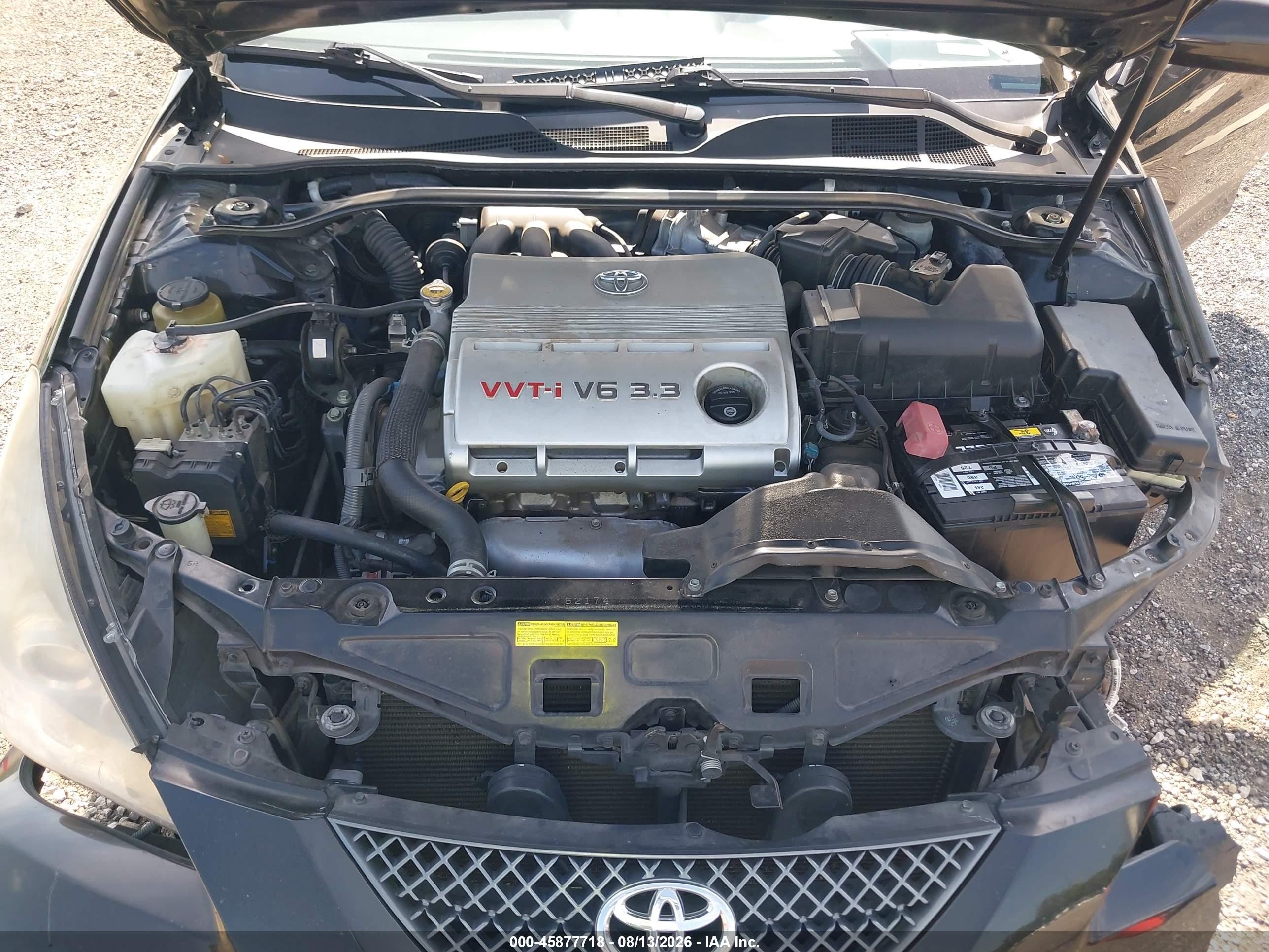 2008 Toyota Camry Solara Sle Black vin: 4T1FA38P98U156144