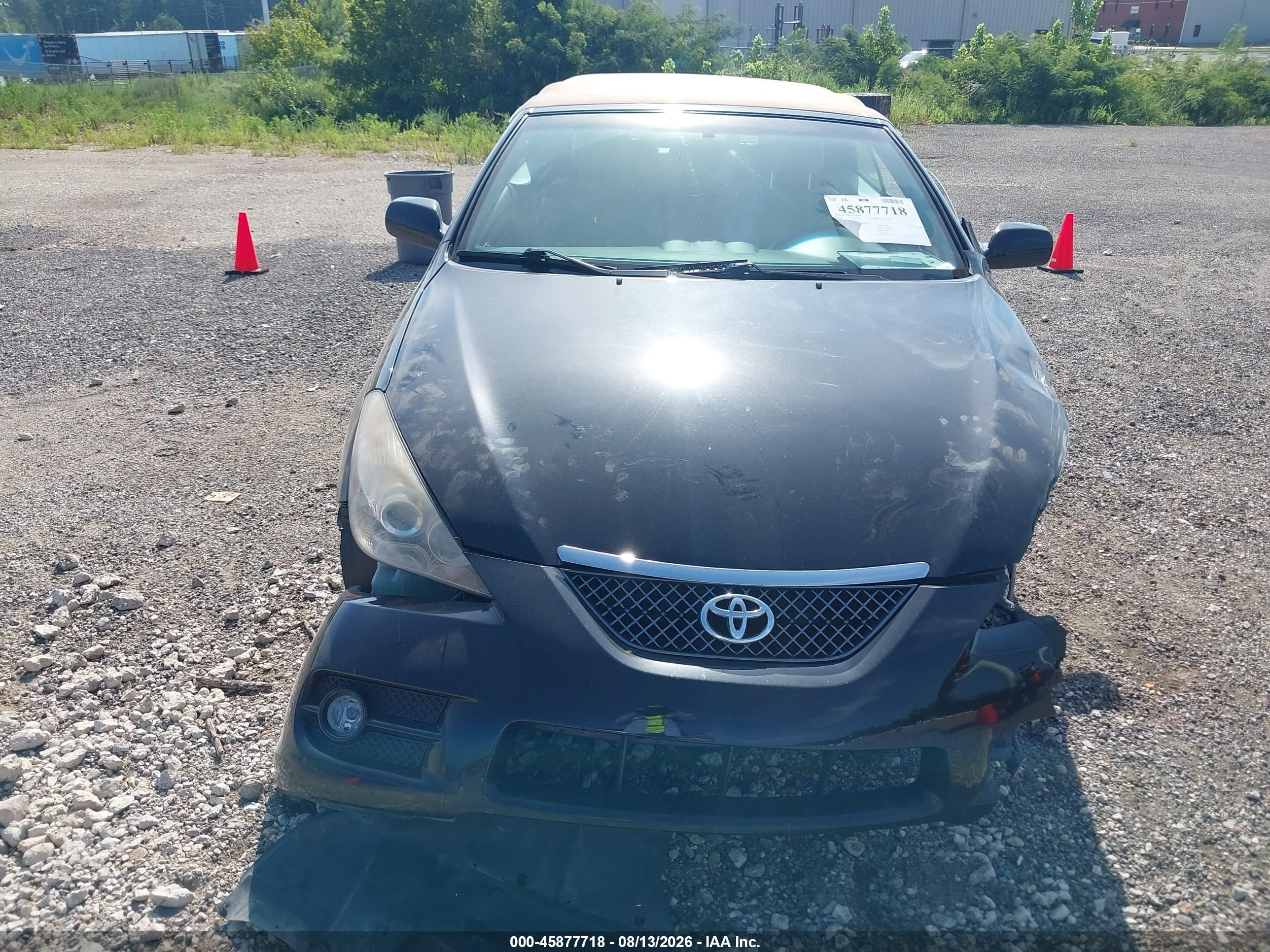 2008 Toyota Camry Solara Sle Black vin: 4T1FA38P98U156144