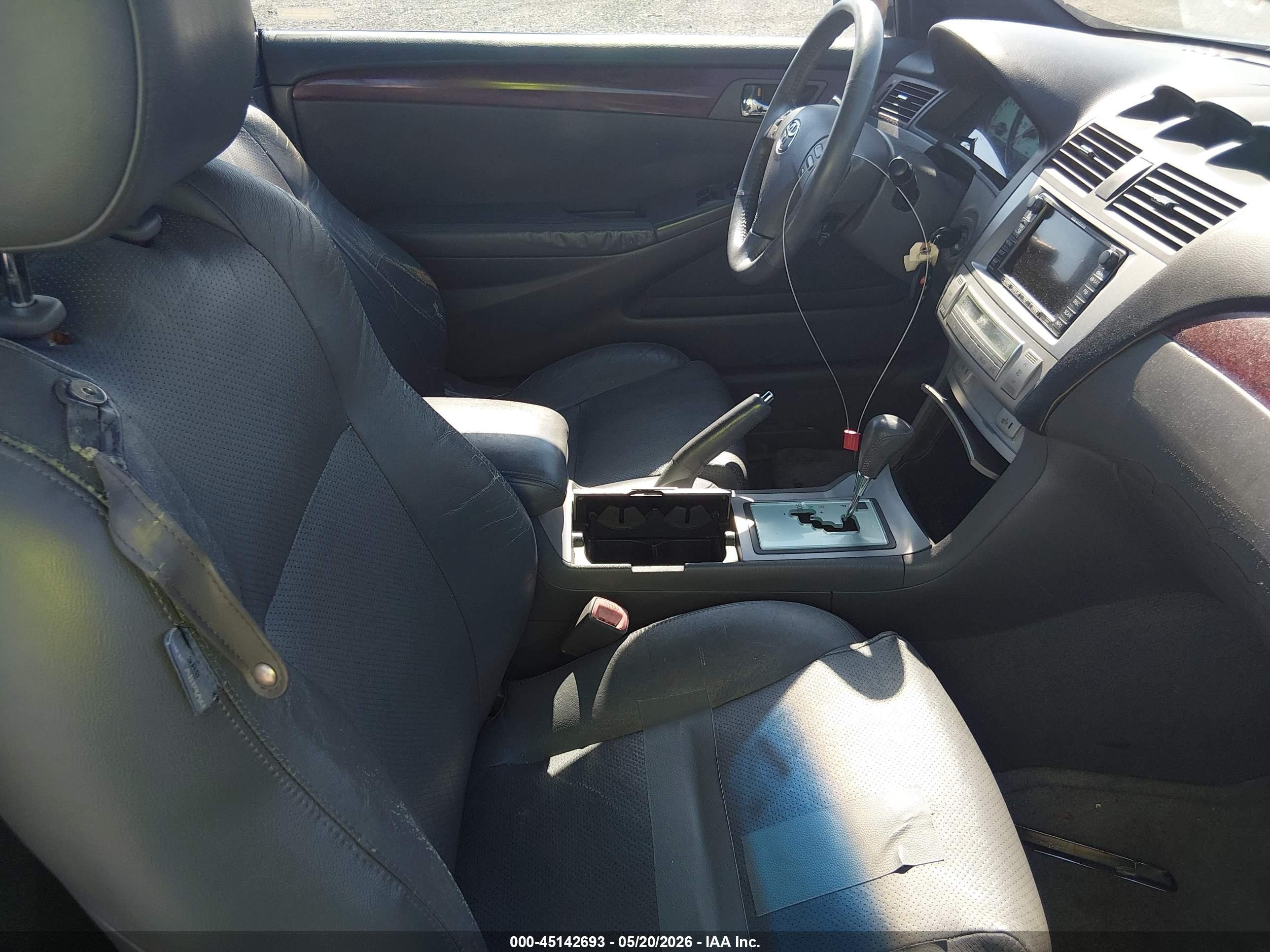2005 Toyota Camry Solara Sle Black vin: 4T1FA38PX5U039460