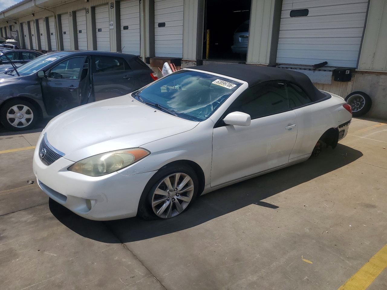 2005 Toyota Camry Solara Se V6 White vin: 4T1FA38PX5U051494