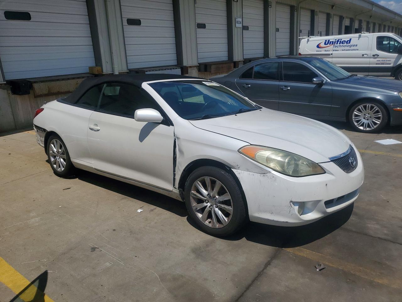 2005 Toyota Camry Solara Se V6 White vin: 4T1FA38PX5U051494