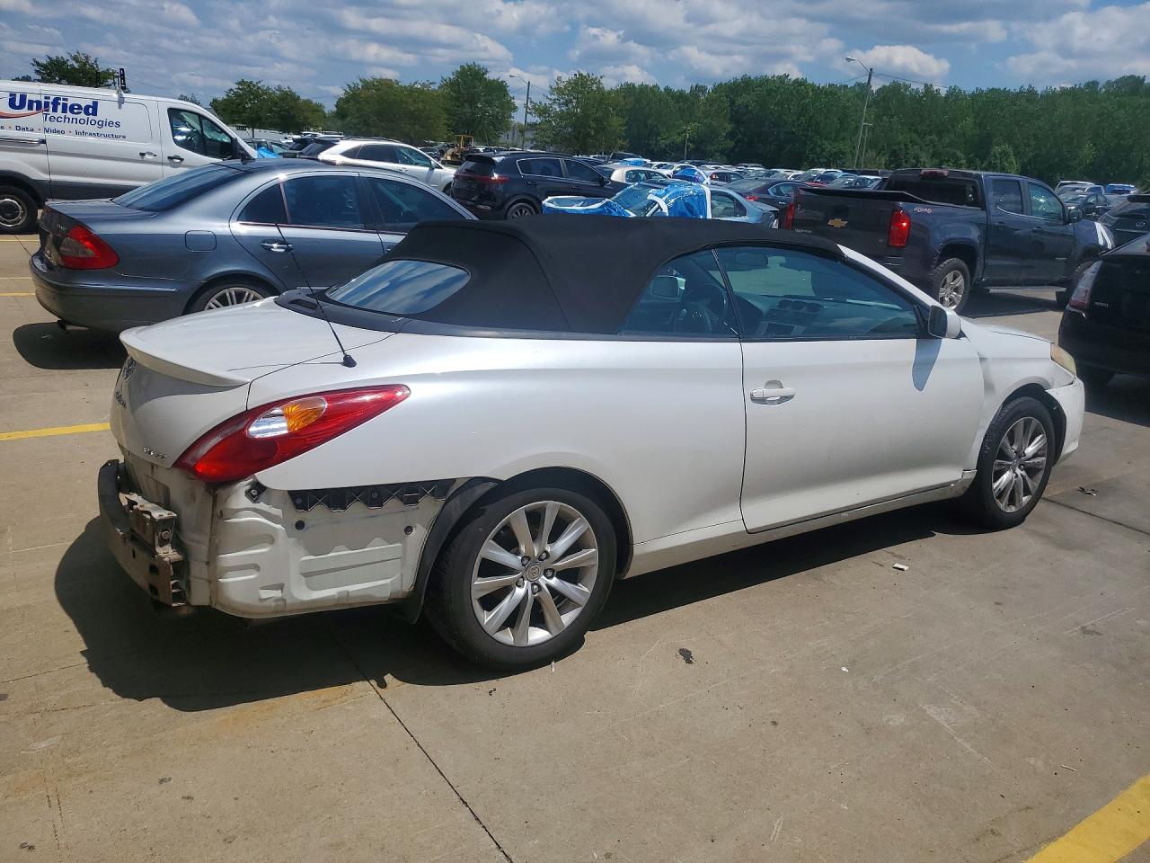 2005 Toyota Camry Solara Se V6 White vin: 4T1FA38PX5U051494