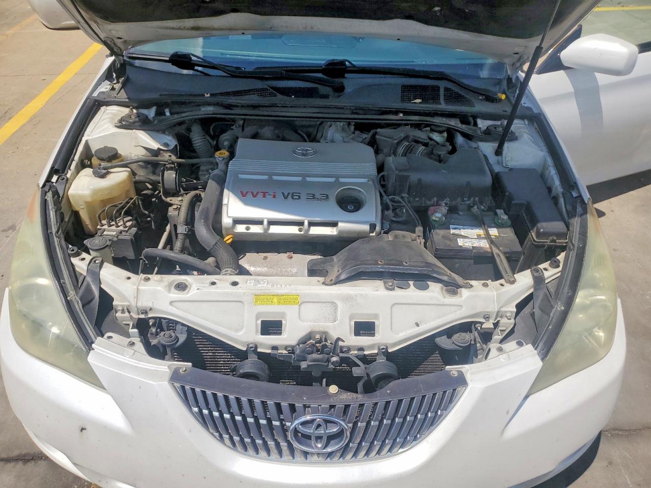 2005 Toyota Camry Solara Se V6 White vin: 4T1FA38PX5U051494