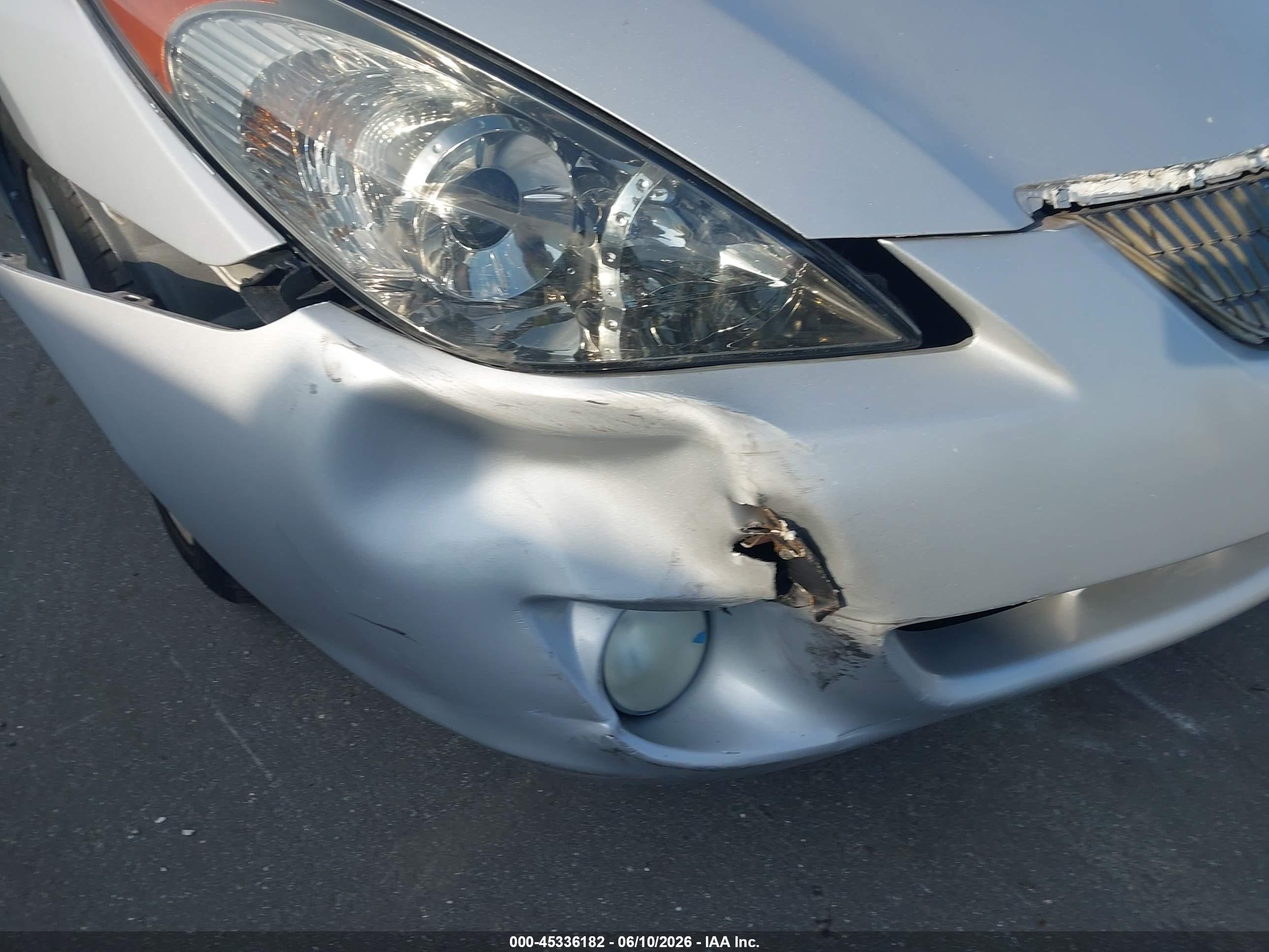 2005 Toyota Camry Solara Sle Silver vin: 4T1FA38PX5U057831
