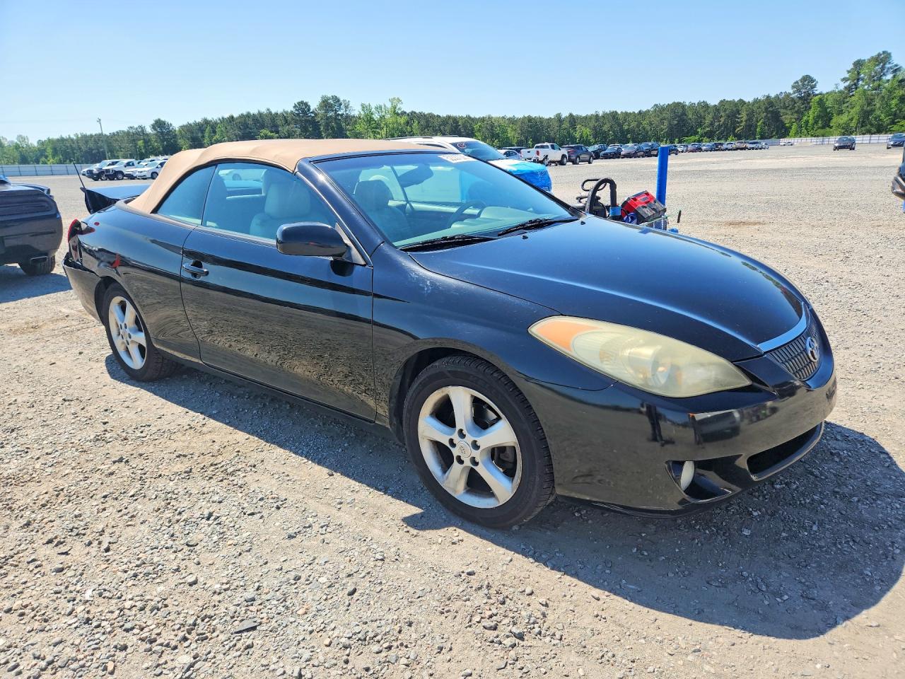 2006 Toyota Solara Black vin: 4T1FA38PX6U093908