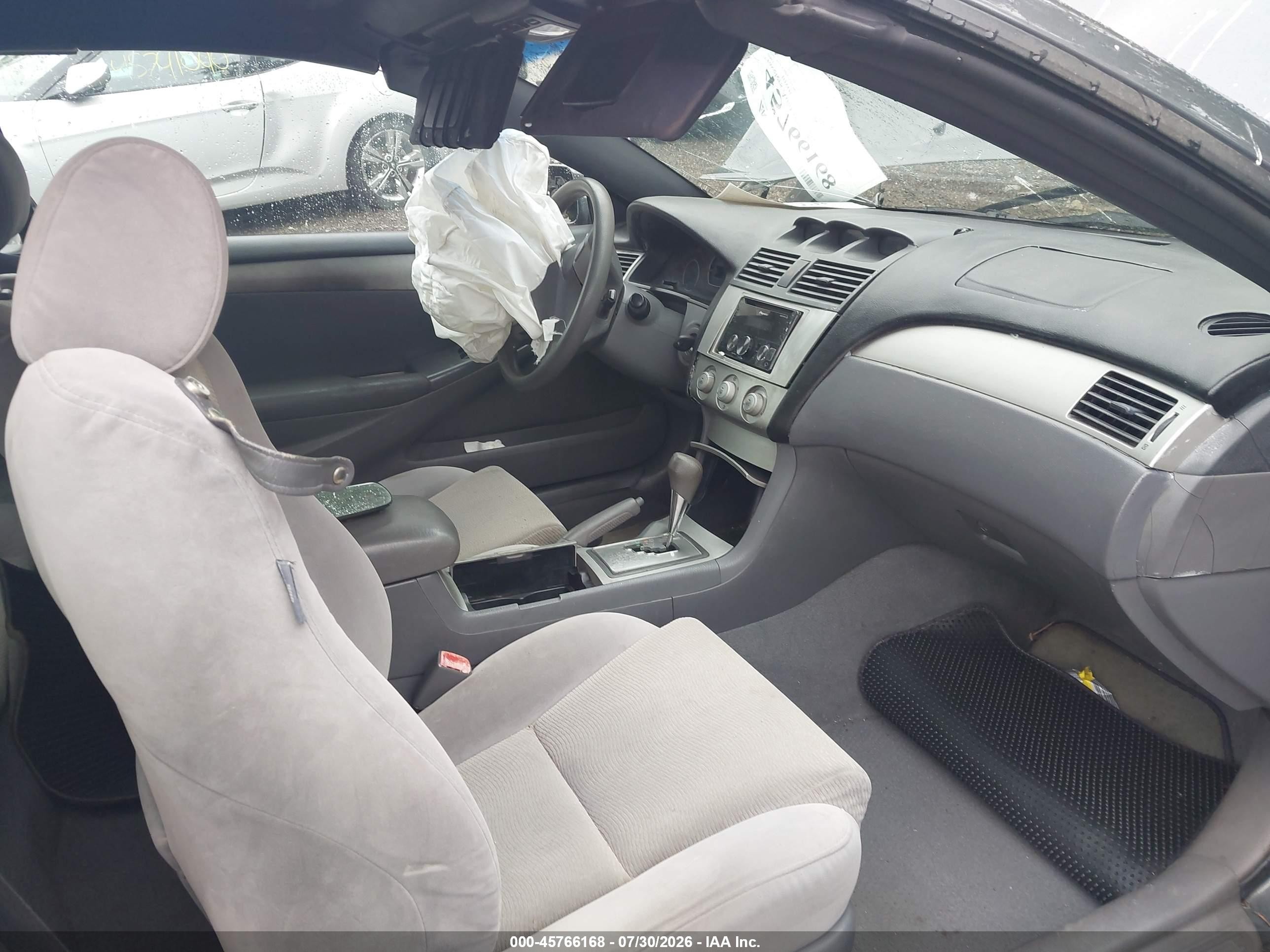 2007 Toyota Camry Solara Se Серый vin: 4T1FA38PX7U117612