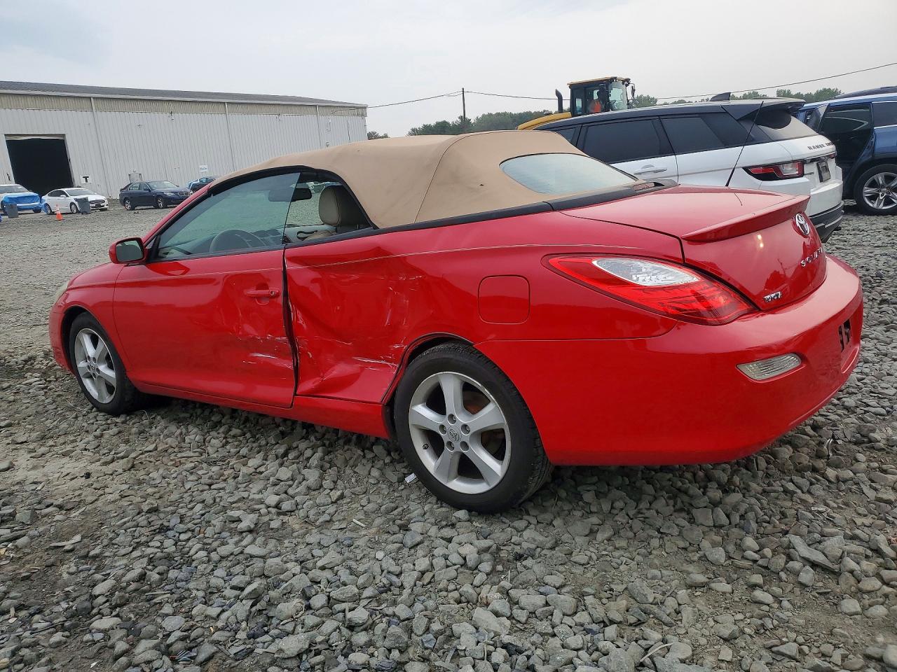 2008 Toyota Camry Solara Sle V6 Red vin: 4T1FA38PX8U137652