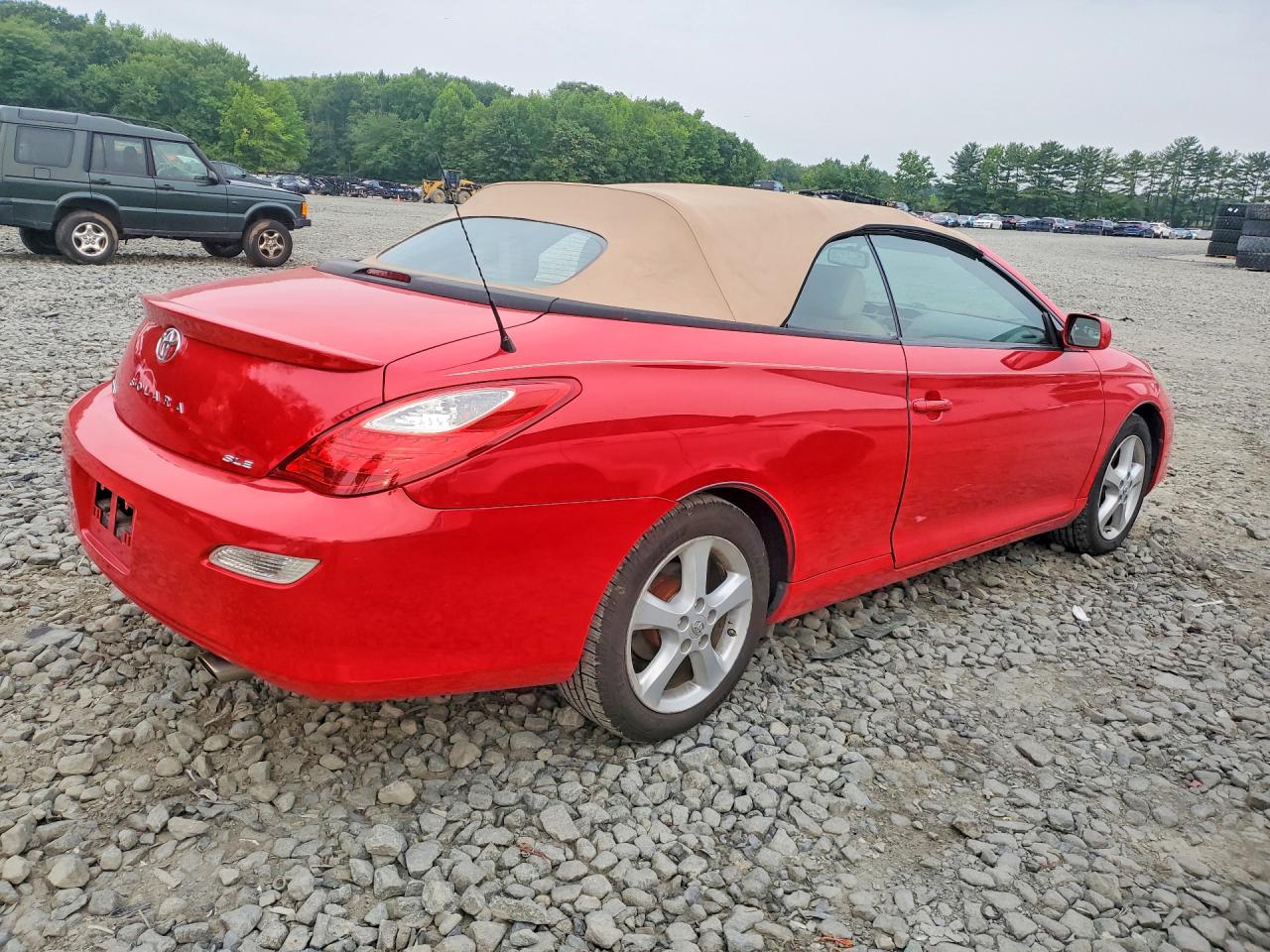 2008 Toyota Camry Solara Sle V6 Red vin: 4T1FA38PX8U137652