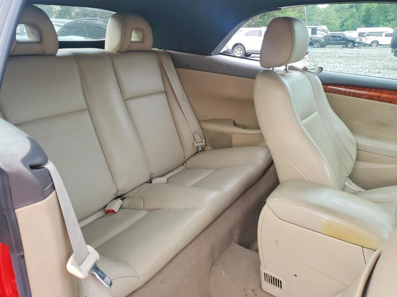 2008 Toyota Camry Solara Sle V6 Red vin: 4T1FA38PX8U137652