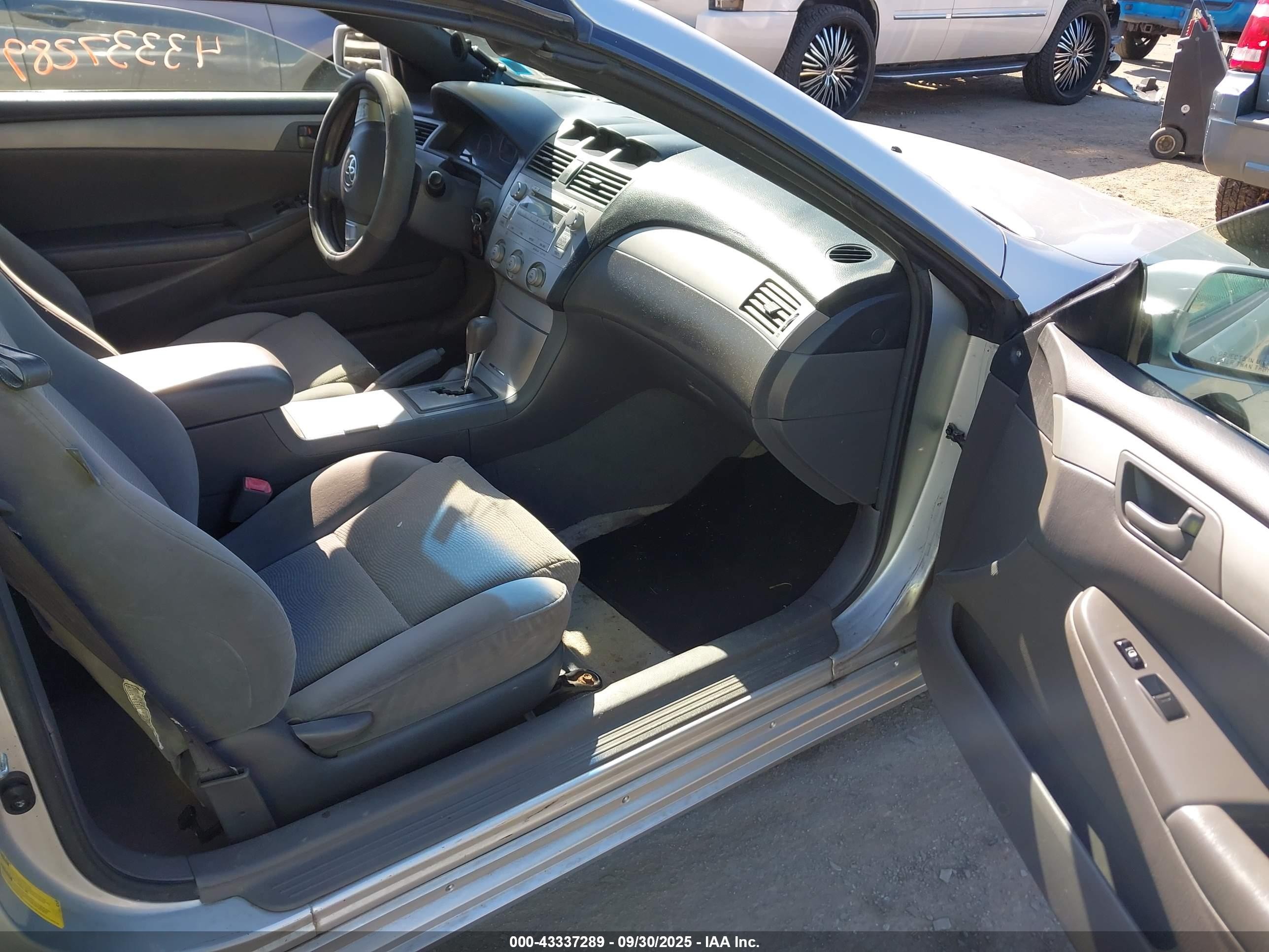 2008 Toyota Camry Solara Se Silver vin: 4T1FA38PX8U146805