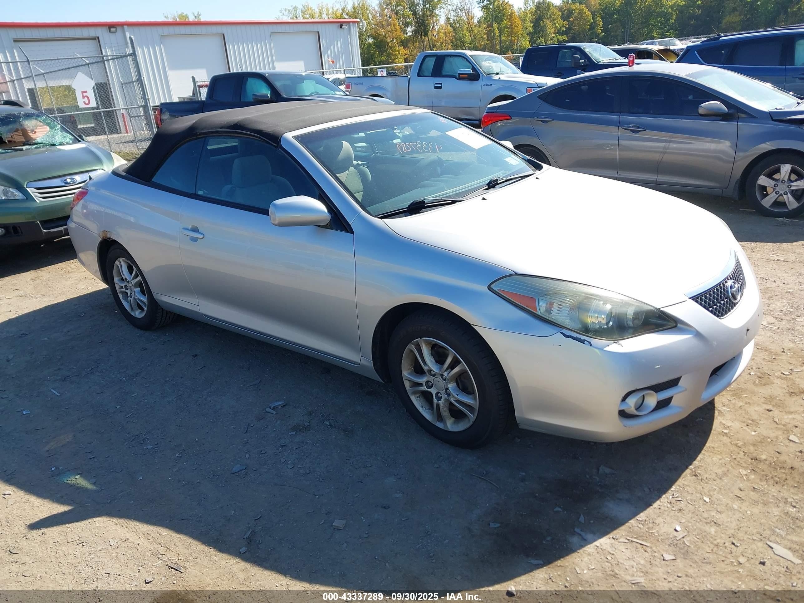 2008 Toyota Camry Solara Se Silver vin: 4T1FA38PX8U146805
