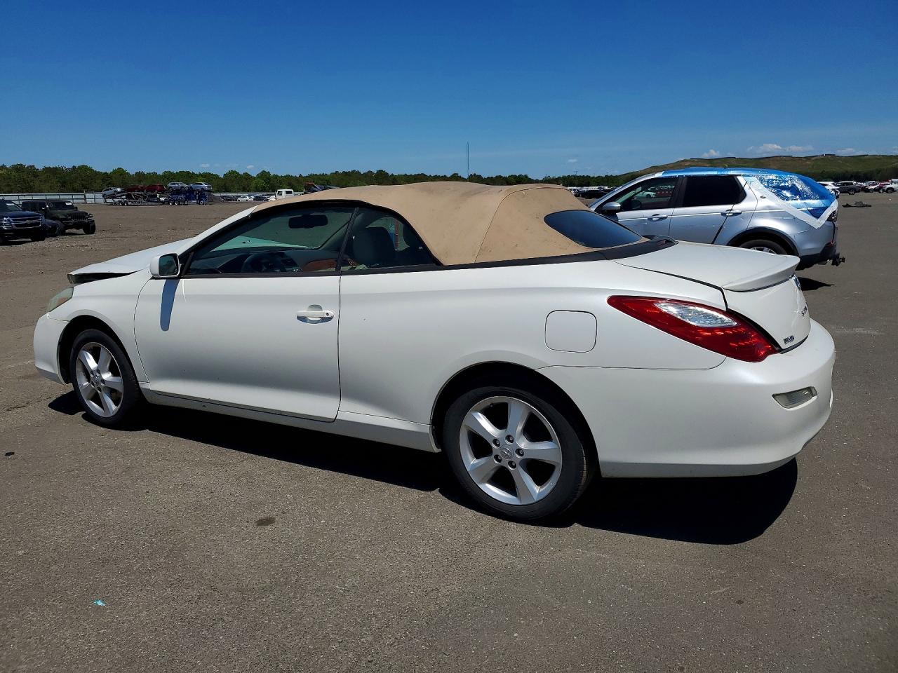2008 Toyota Camry Solara Sle V6 White vin: 4T1FA38PX8U148683