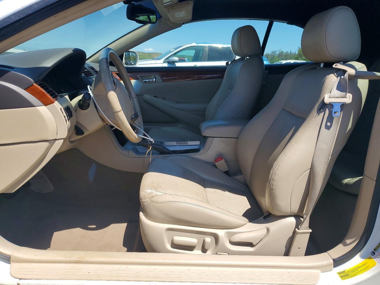2008 Toyota Camry Solara Sle V6 White vin: 4T1FA38PX8U148683