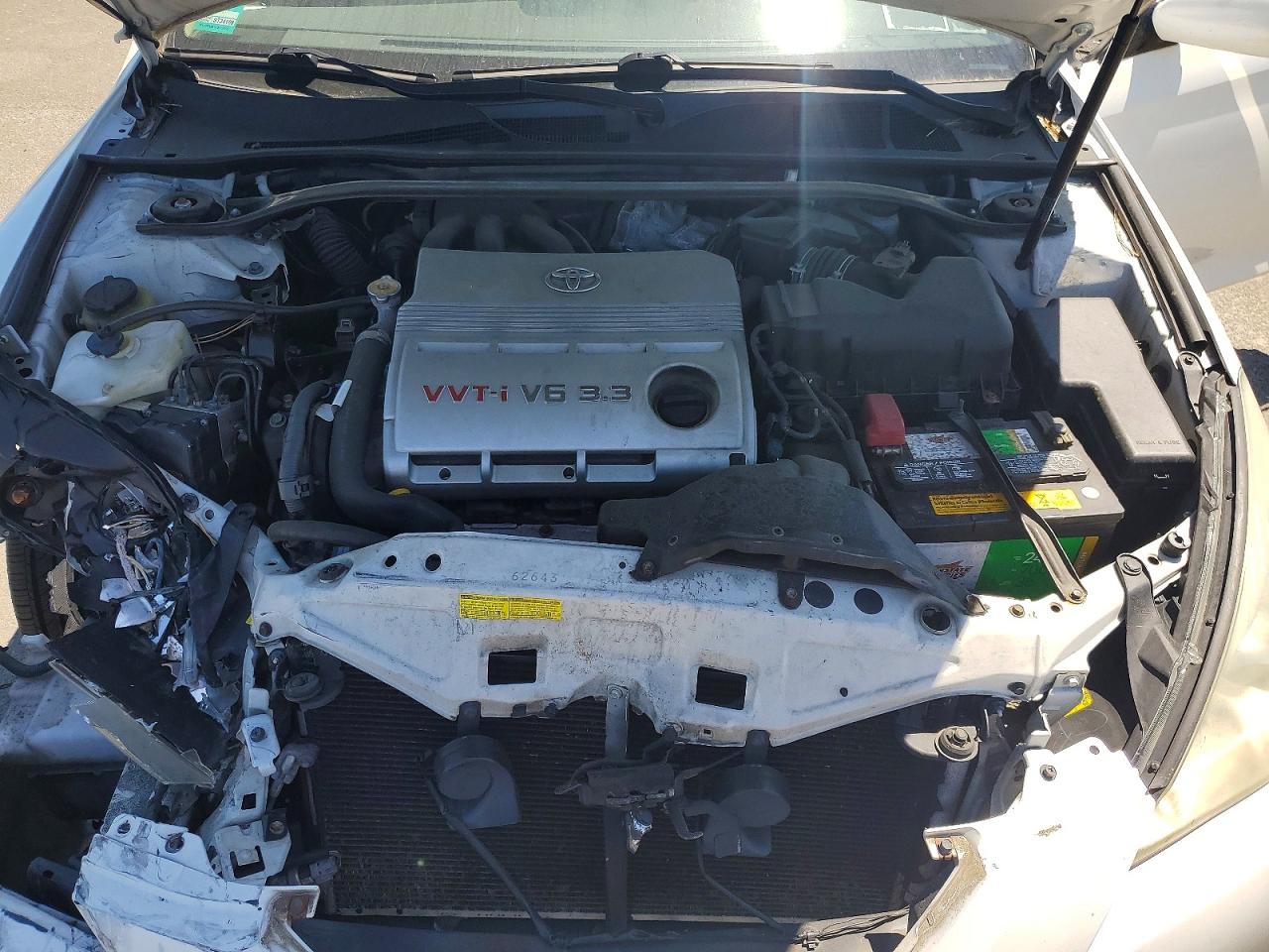 2008 Toyota Camry Solara Sle V6 White vin: 4T1FA38PX8U148683