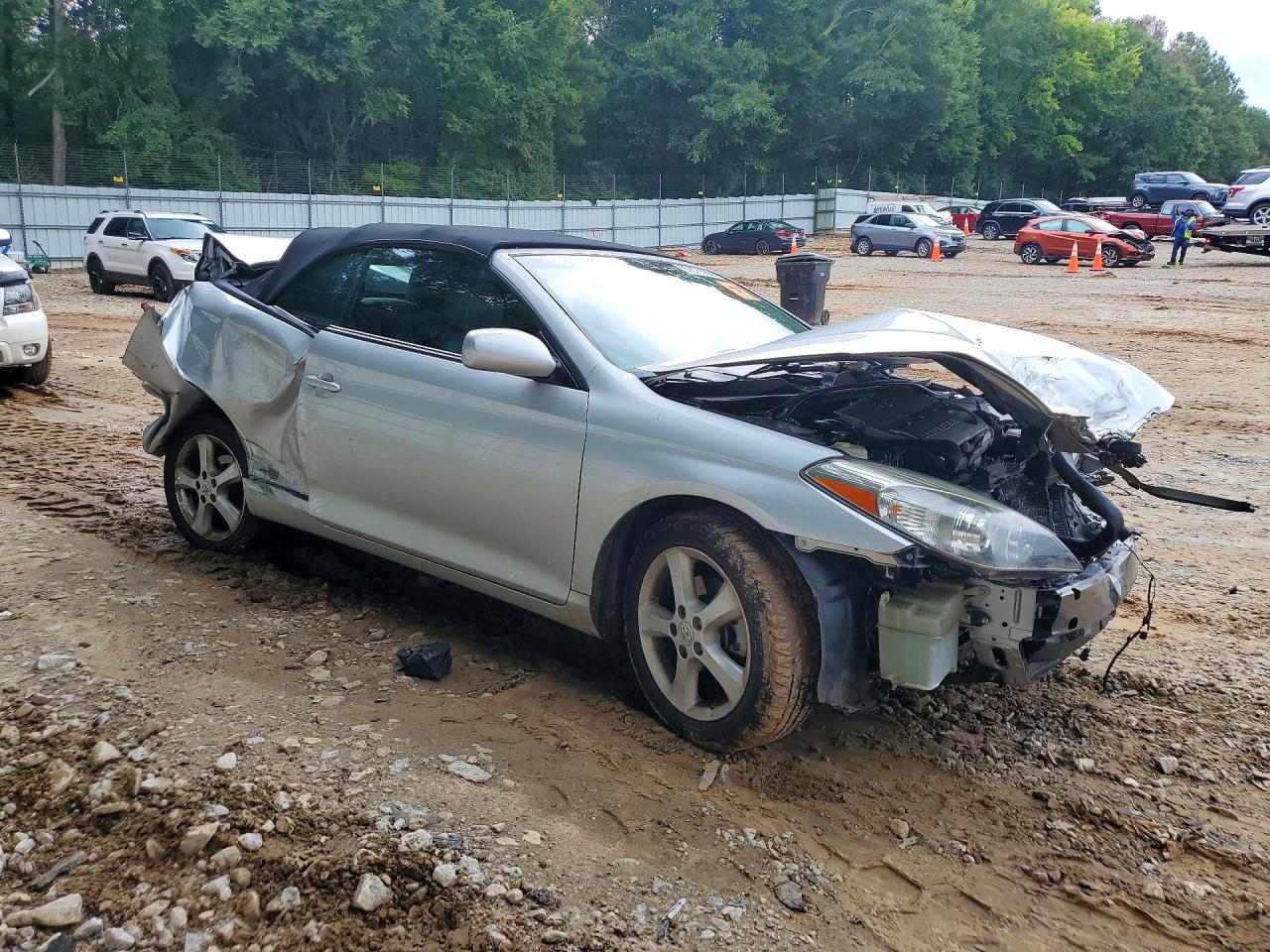 2008 Toyota Camry Solara Sle V6 Silver vin: 4T1FA38PX8U154385