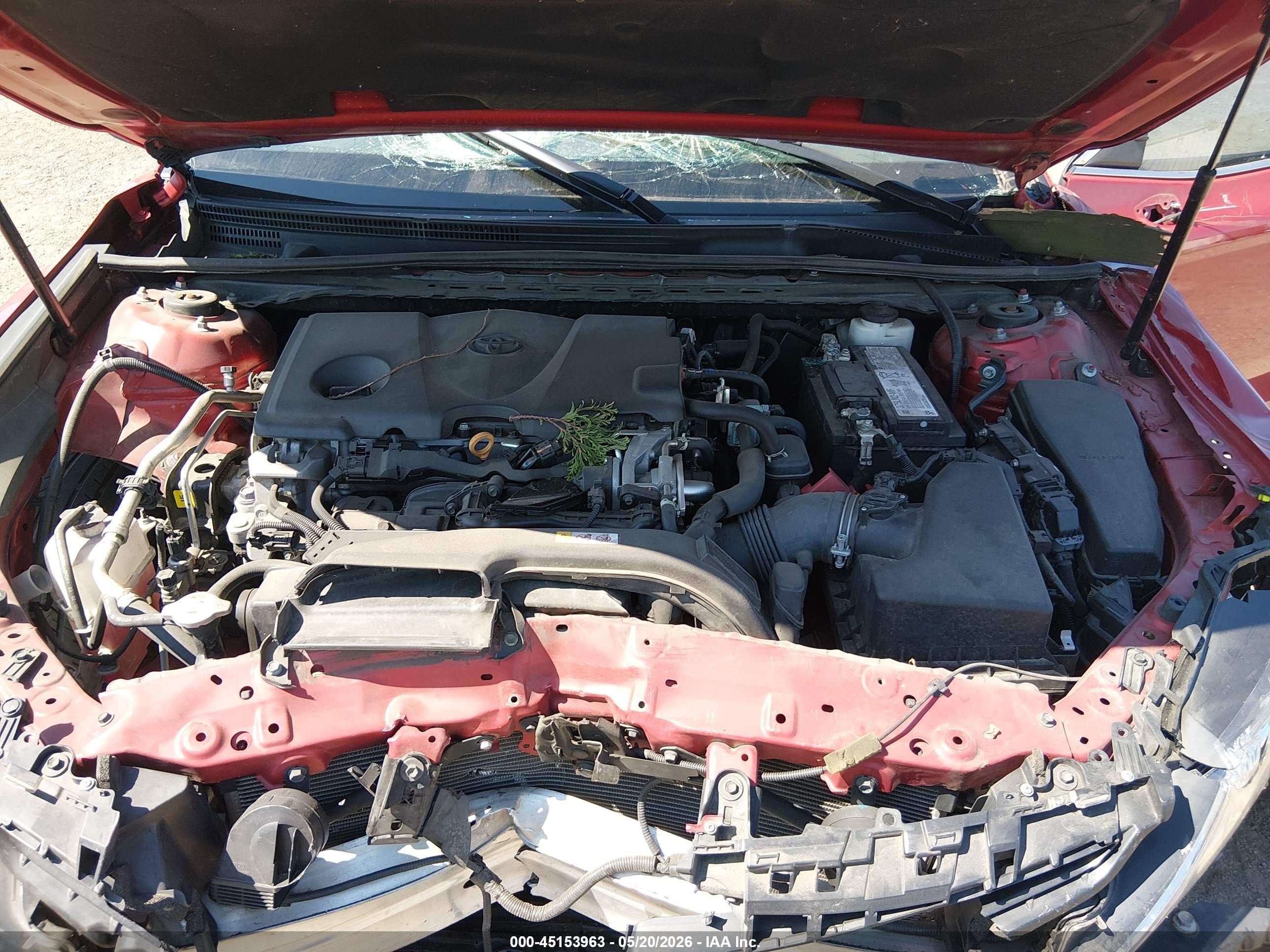2020 Toyota Camry Se Красный vin: 4T1G11AK0LU390883