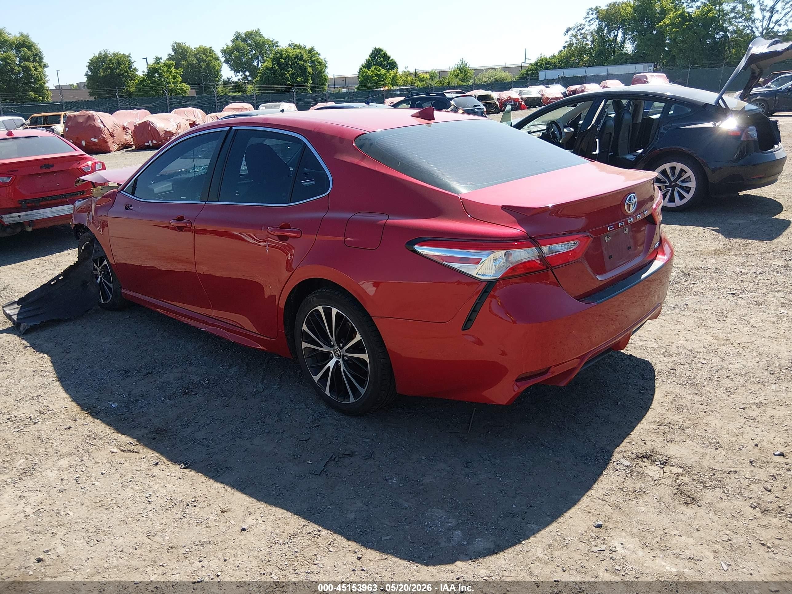 2020 Toyota Camry Se Красный vin: 4T1G11AK0LU390883